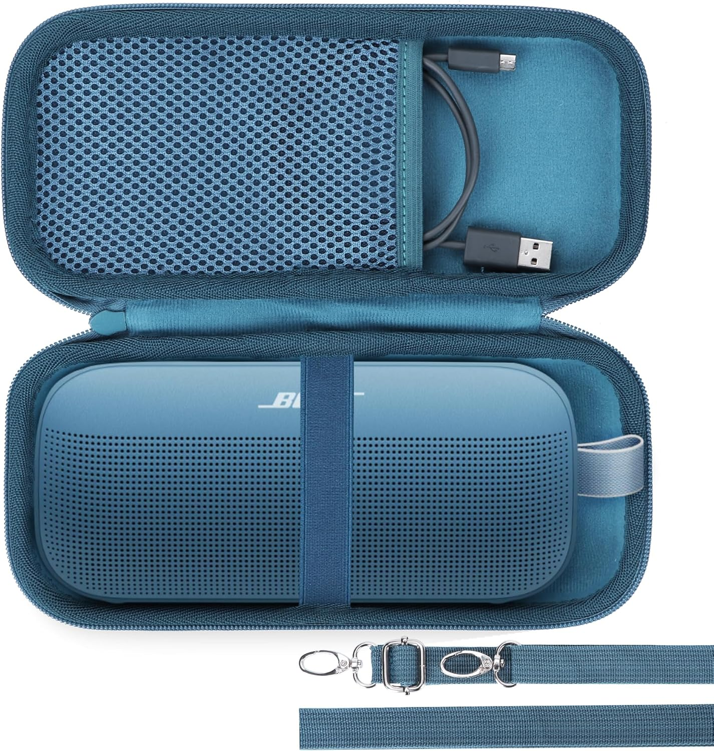 Lebakort Hard Protective Case for Bose Soundlink Flex Bluetooth Wireless Waterproof Portable Speaker (Second Generation)