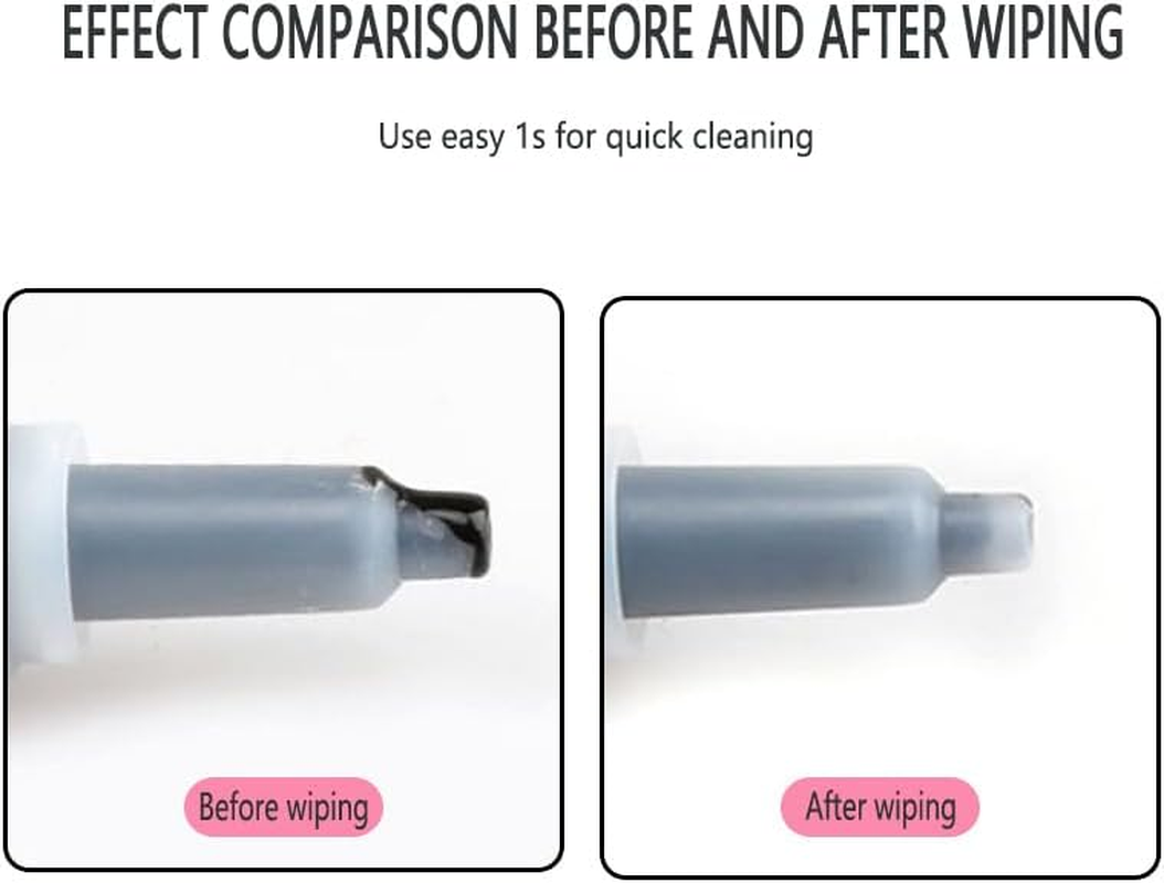 Lint Free Nail Wipes, 200 PCS Non-Woven Fabric Nail Cleaning Pads Pink Lash Extensions Glue Cleaning Wipes Nail Salon Supplies (200 PCS) (Blue) image number 5