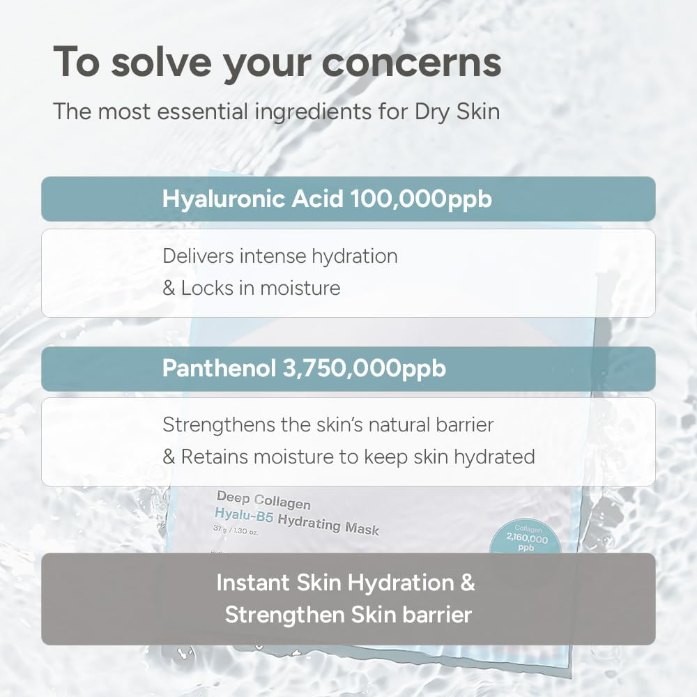 Sungboon Editor - Deep Collagen Hyalu-B5 Hydrating Mask - 1 Pcs/Skin Care