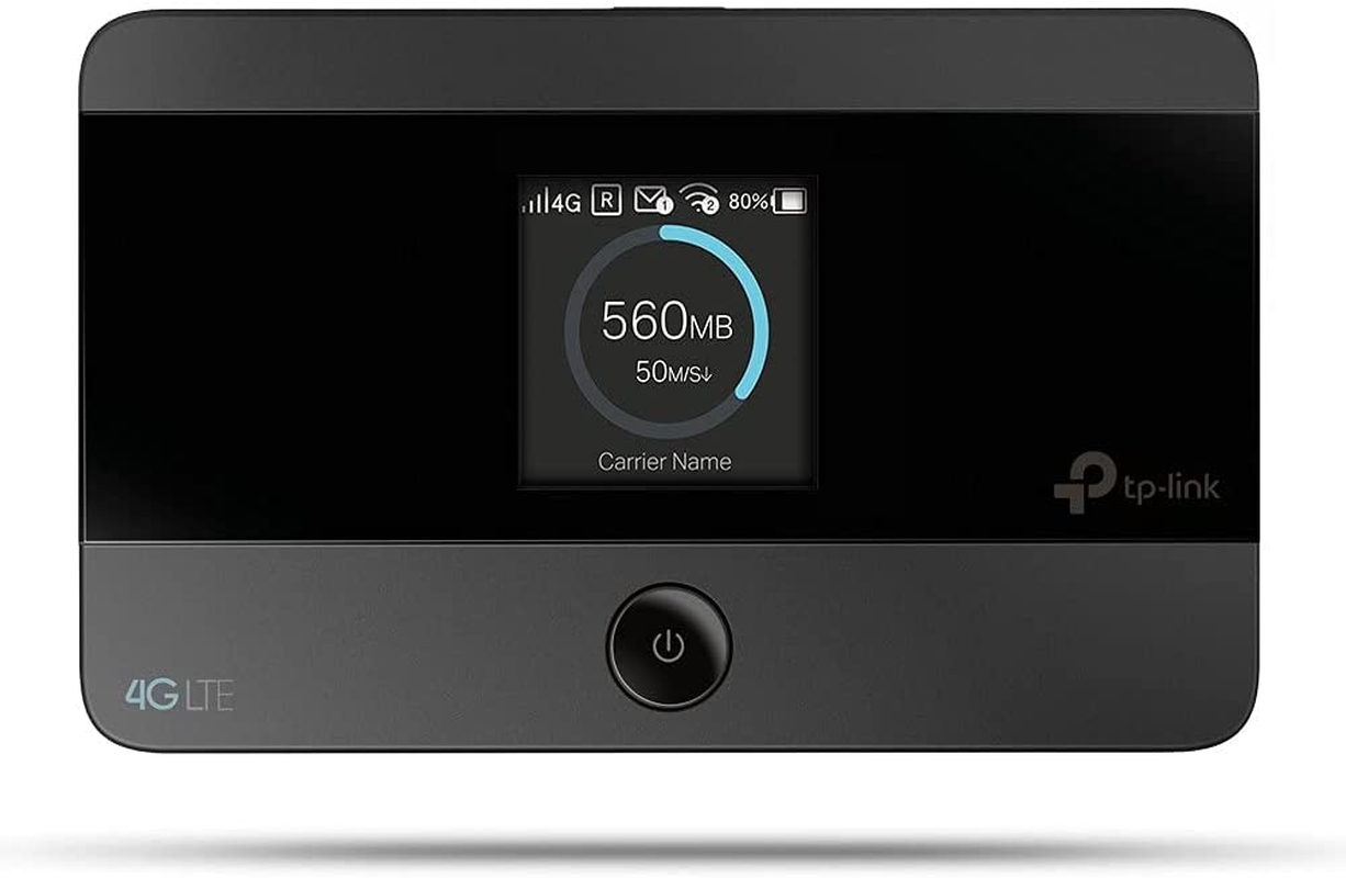 Tp-Link M7350 4G LTE Advanced Mobile Wi-Fi Device, Black image number 1