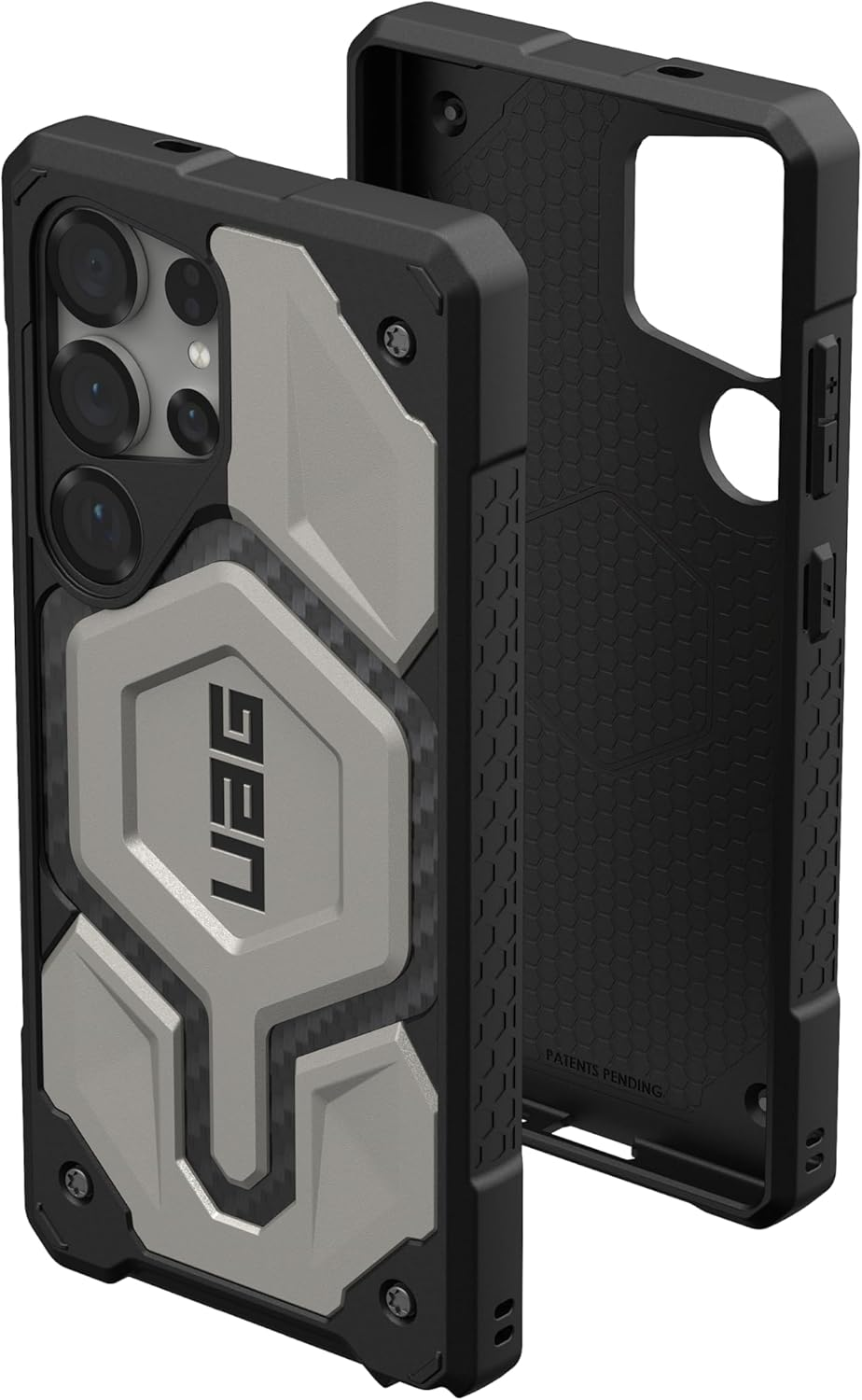 UAG Monarch Pro Case for Samsung Galaxy S25 Ultra &ndash; Rugged Titanium Armor &ndash; 5-Layer Drop Protection, Magsafe Compatible, Premium Traction Grip &ndash; Military-Grade Shockproof Cover image number 5
