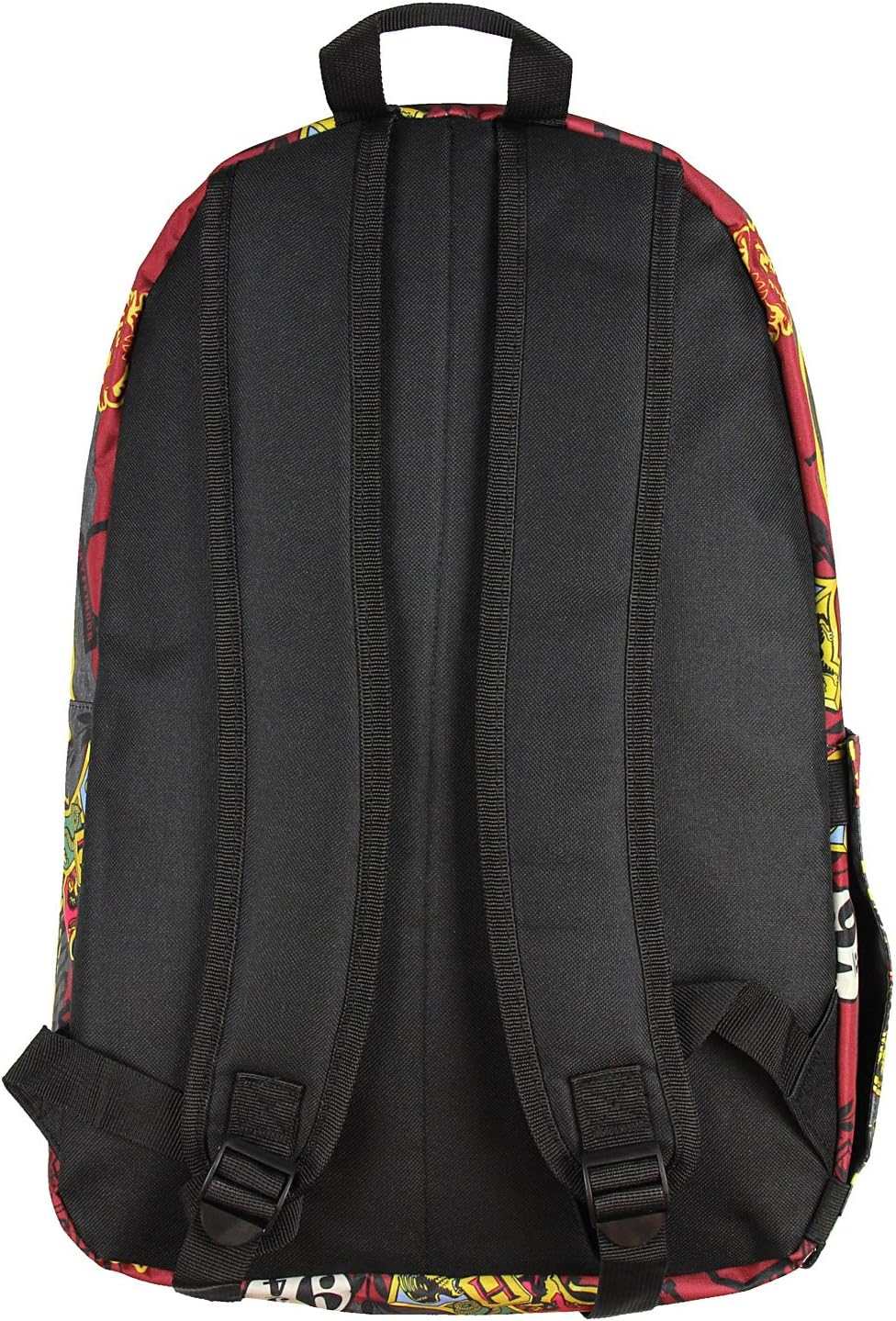 Harry Potter Hogwarts School of Witchcraft and Wizardry Alumni Patch Gryffindor Allover Print Backpack Book Bag image number 1