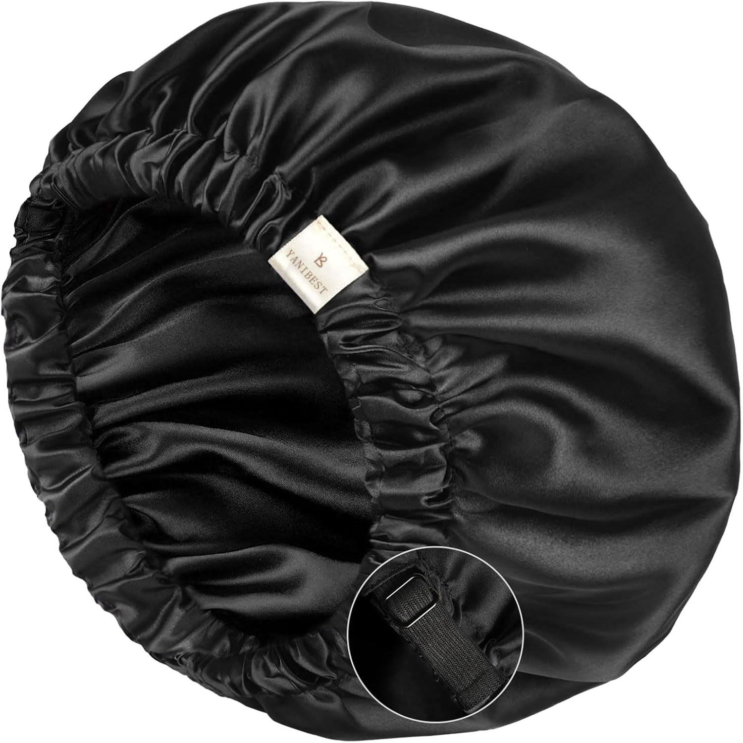 Satin Bonnet Sleep Bonnet Cap - Extra Large, Double Layer, Reversible, Adjustable Satin Cap for Sleeping Hair Bonnet &hellip;