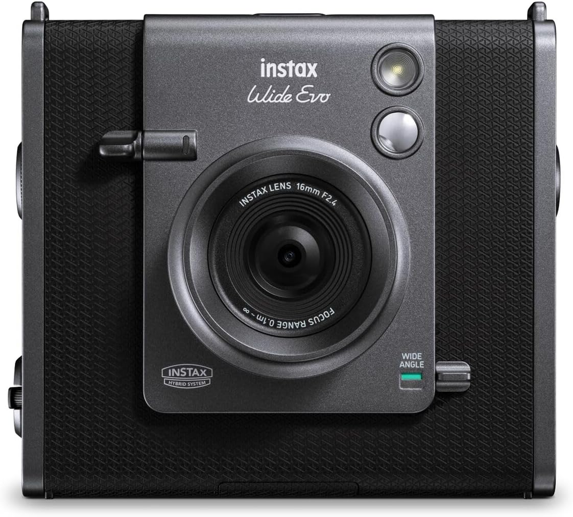 Instax Fujifilm Wide EVO Camera, Black image number 1