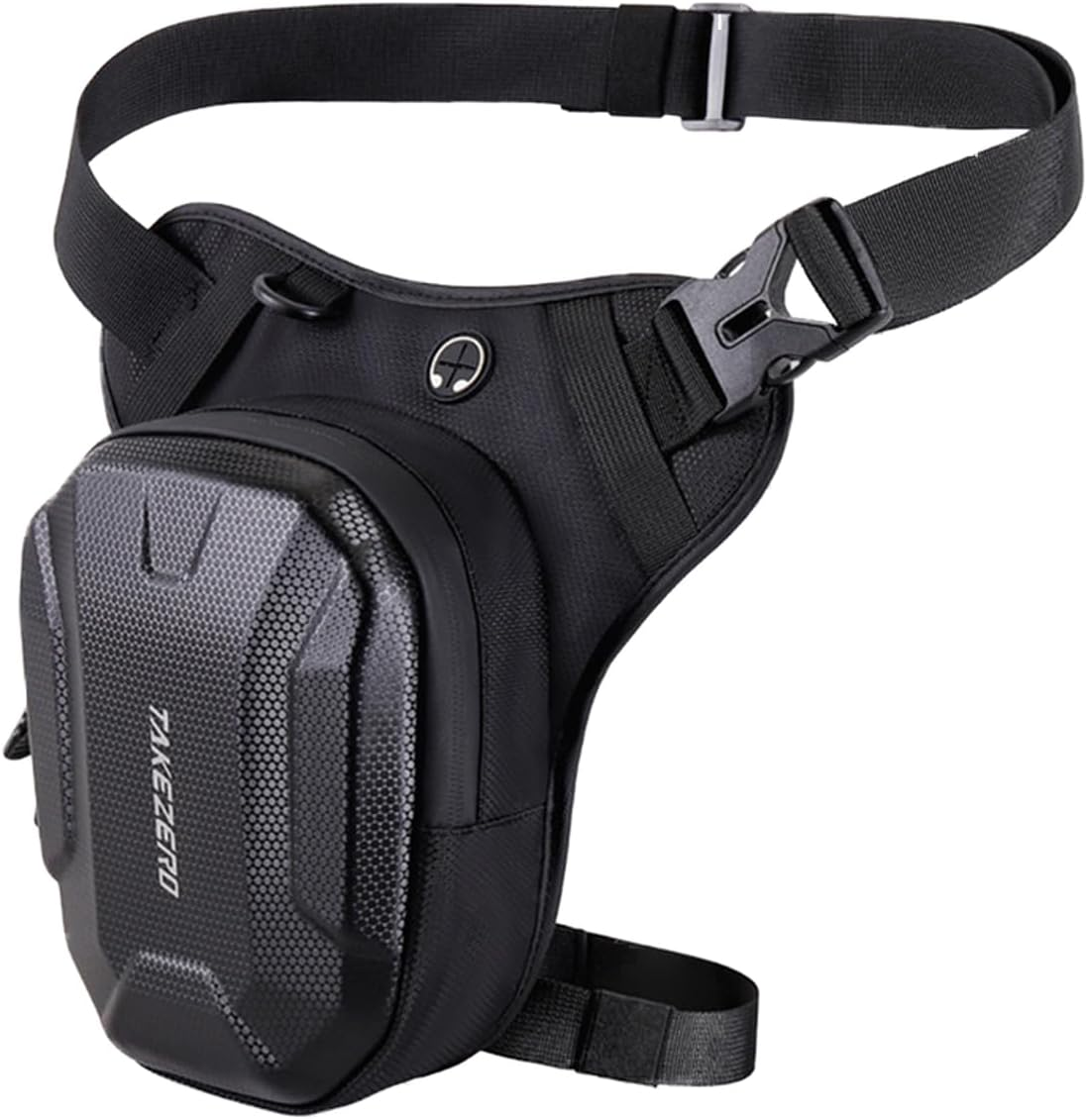 Thigh Bag,Motorcycle Leg Bag Water-Resistant,Drop Leg Bag for Men Women, Multifunctional EVA Drop Leg Pouch,Expandable Storage Pack for Cycling Hiking Climbing Fishing