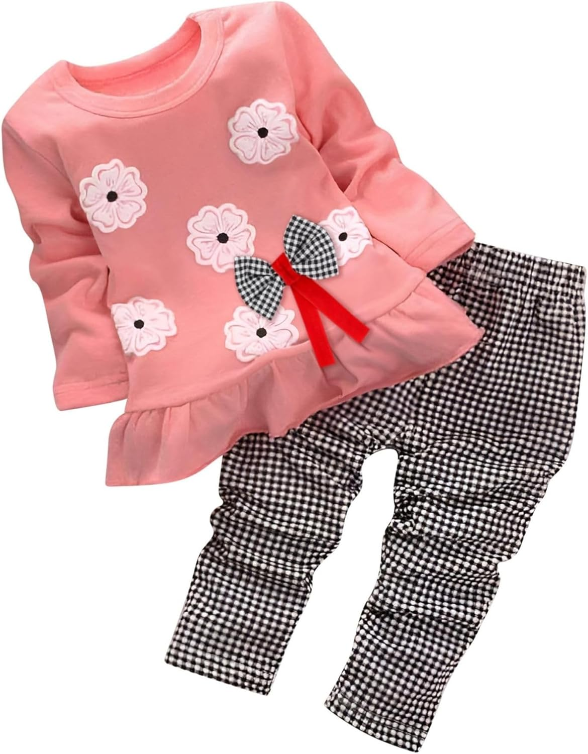 Bomdeals Adorable Cute Toddler Baby Girl Clothing 2Pcs Outfits