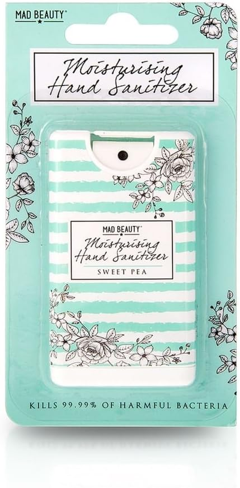 Mad Beauty Sweet Pea Moisturizing Hand Cleanser 15 Ml (Pack of 2)