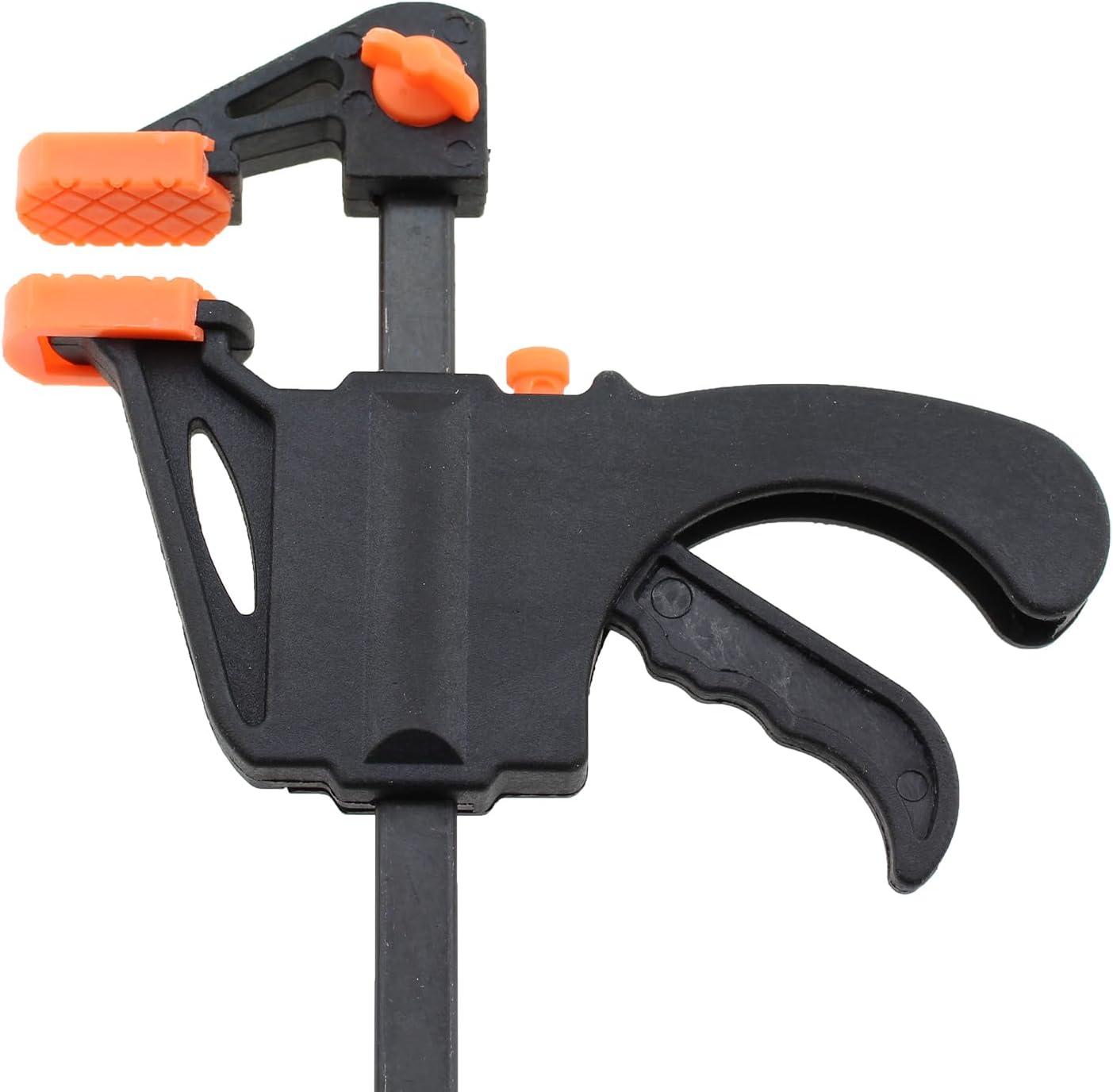 TAODAN 4PCS 4 Inch Trigger Quick Grip Clamps Bar Clamp Trigger Quick Grip Clamp Single Hand Ratchet Woodworking Clamp for Wood Bonding Processes image number 3