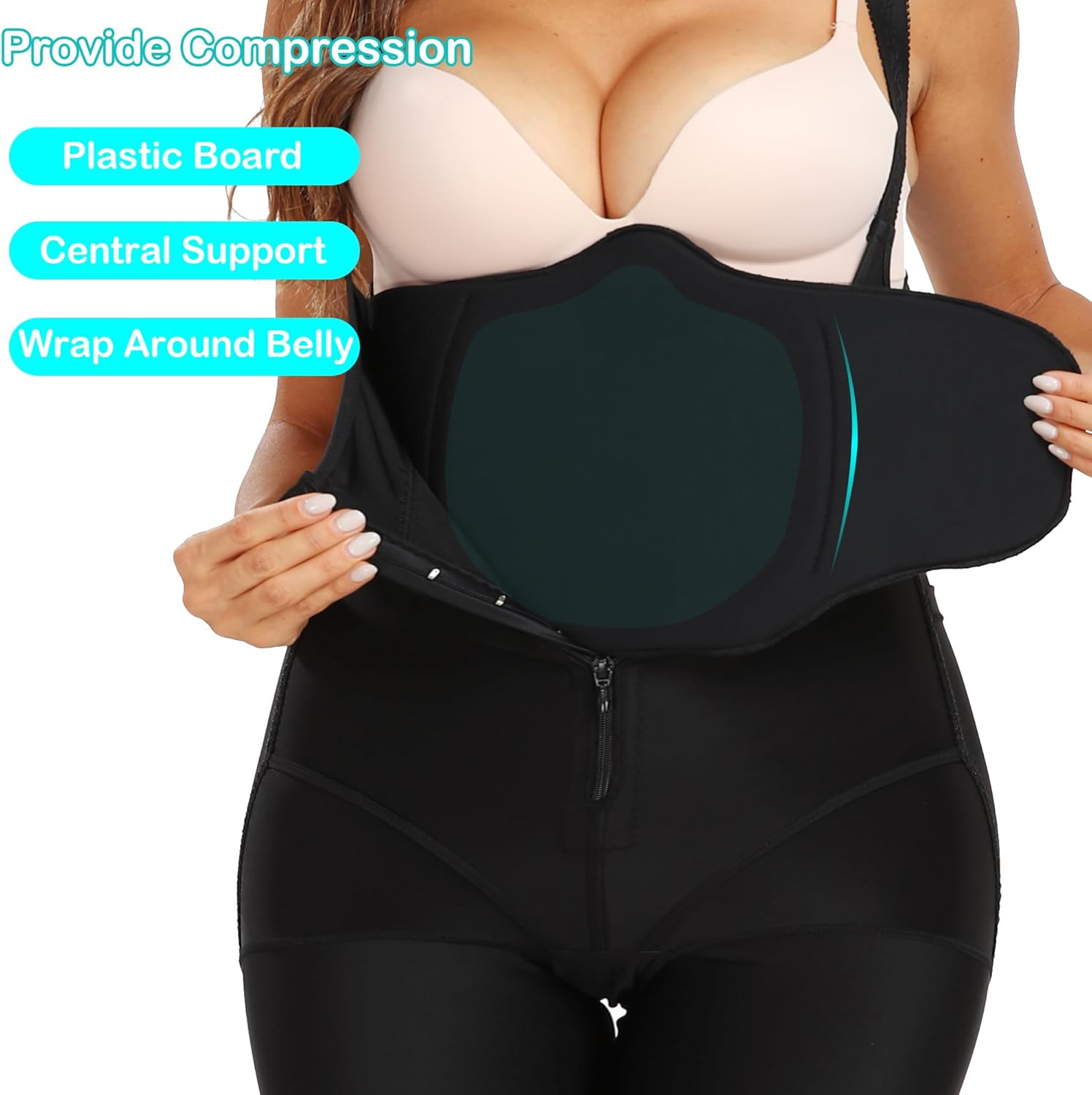 Lipo Foam Abdominal Compression Belly Ab Board 360 Bbl Post Surgery image number 3