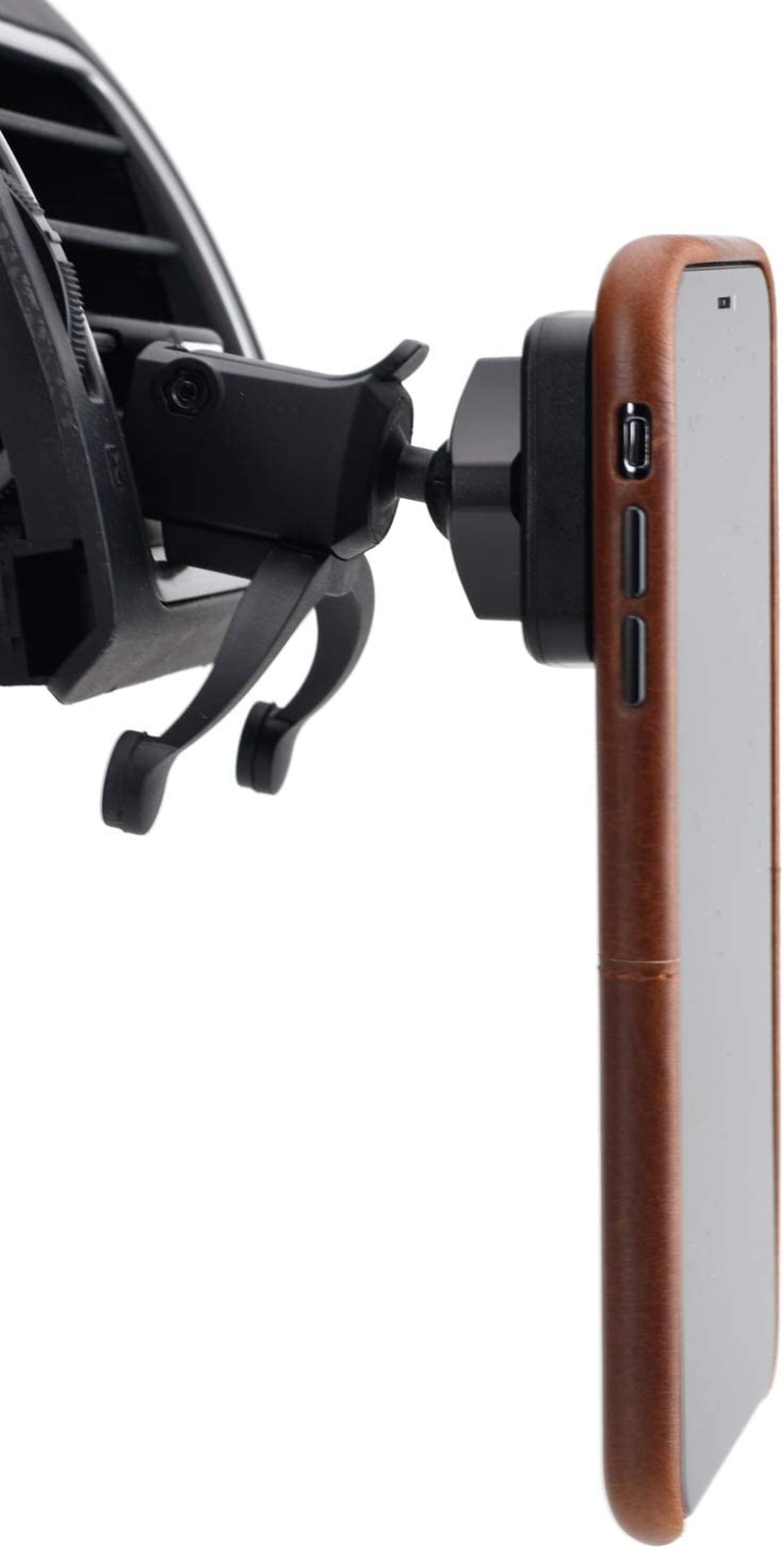 Dockem Ventpro Magno Mount 3.0 Series; Magnetic Car Mount for Vents with Custom Metal Plates, Magnet Head, and Swivel Ball Socket image number 5