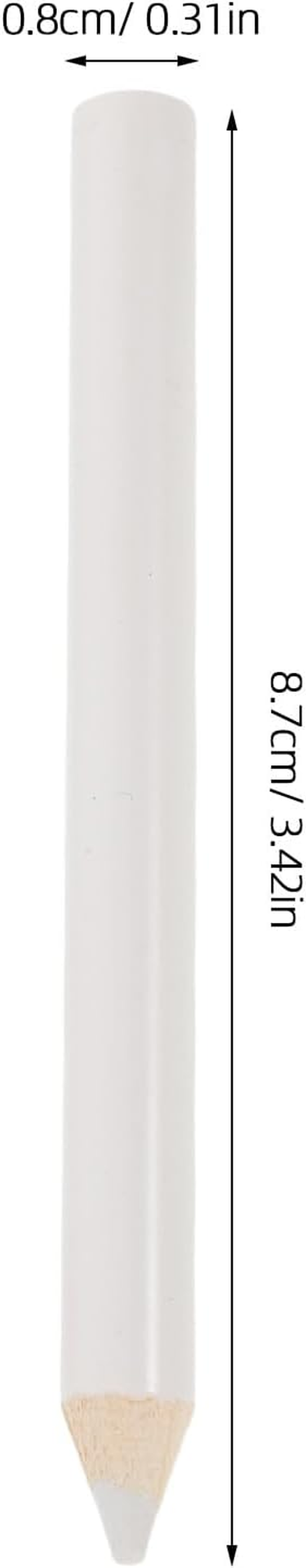 SAFIGLE 50Pcs Pickup Pencil for Rhinestones Painting Long Rhinestone Picker Nail Dotting Tools for Manicure Jewel Applicator Gem Picker Pen Tool White image number 2