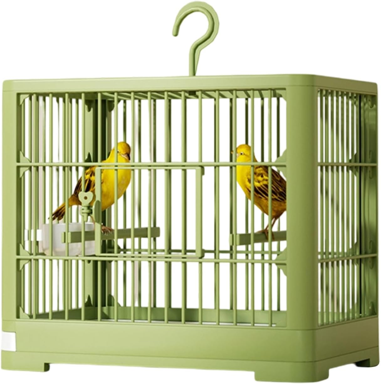 Travel Cage for Birds | Parakeet Travel Cage with Pull Out Tray,Breathable Pet Bird Playing Habitat for Budgies Sparrow Macaws Parakeet Cockatiels image number 2