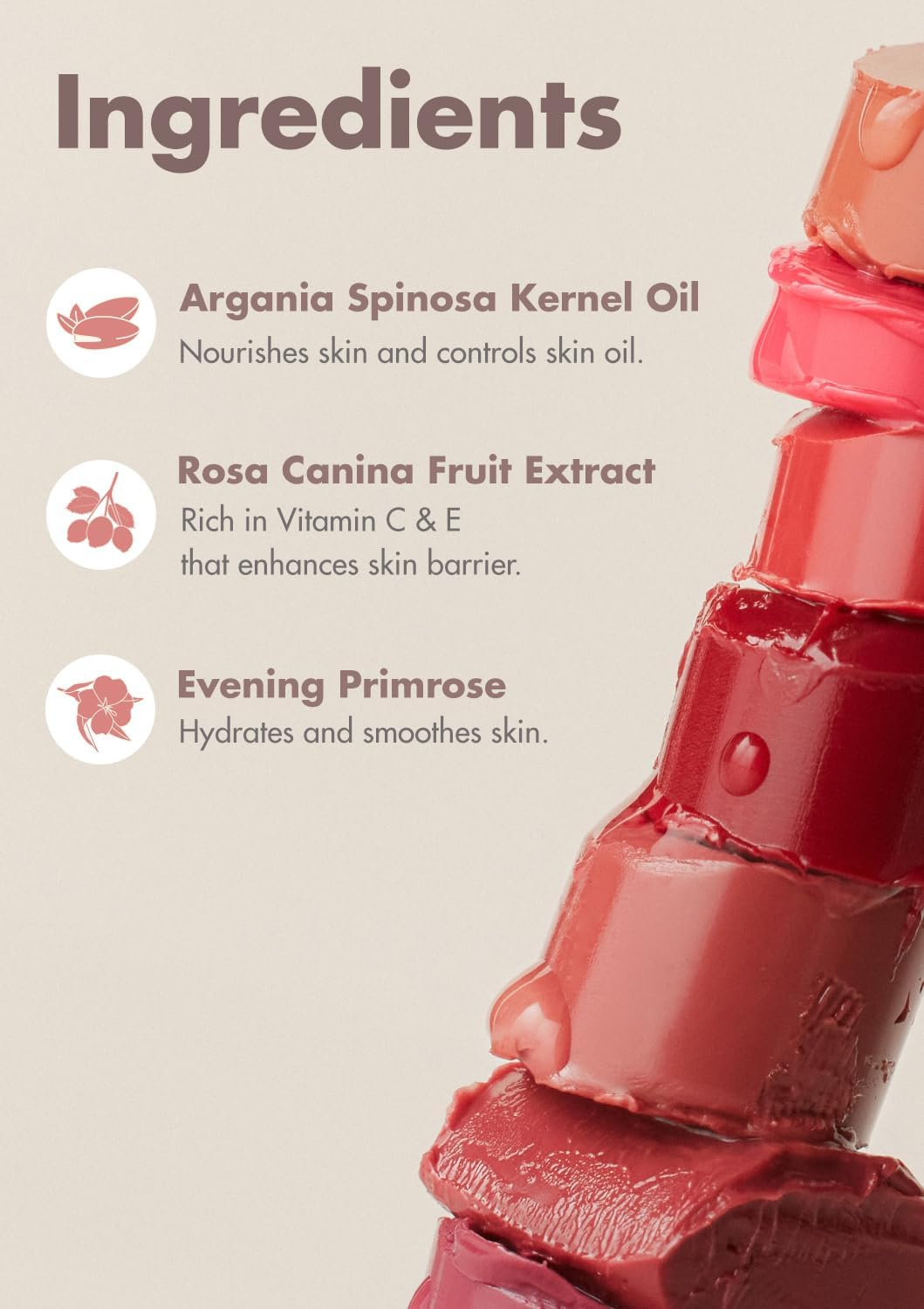 Rom&Nd Glasting Melting Lip Balm 3.5 G, No.5 Pecan Brew - 08 Coralia image number 2