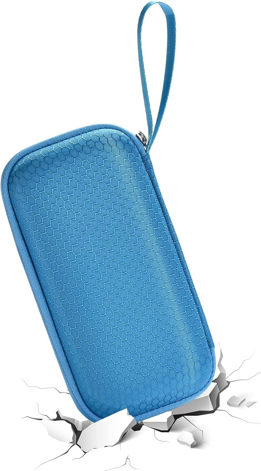 PALUMMA 3D Pen Carrying Case for 3Doodler Start+ Essentials 3D Pen Storage Case, Hard Travel Case for 3D Printing Pen and Accessories, Blue, Carrying Case image number 4