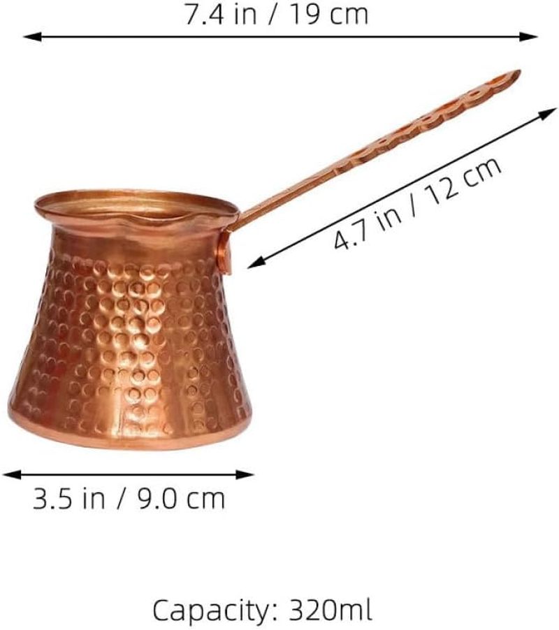 Toyvian Turkish Coffee Pot Multi-Function Heat-Resistant Espresso Kettle for Tea Supplies Home Restaurant Use image number 3