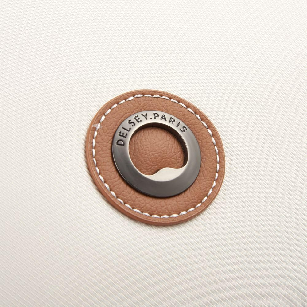 Delsey Official Delsey Suitcase, Carrying Case, RASPAIL Red, 21.8 Gal (56 L), 25.2 Inches (64 Cm), 6.1 Lbs (2.8 Kg), Lightweight, Waterproof, White (Off-White), ｰ image number 1