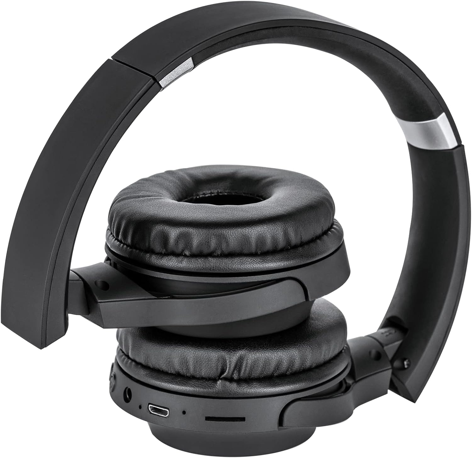 Kr&uuml;ger&Matz KM0629 Wave 2 Wireless Earphones with Built-In Microphone, Control Buttons, Micro SD Card Slot, Black image number 6