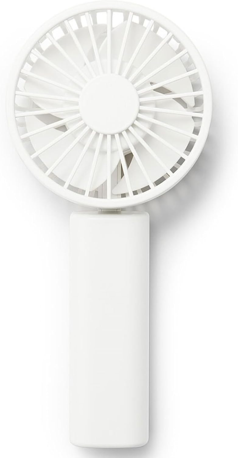 MUJI Rechargeable Compact Handy Fan - White/Mj-Hf4-Wh