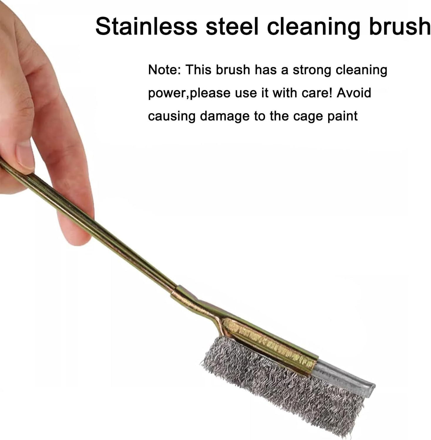 5-Pack Stainless Steel Bird Cage Cleaners &ndash; Poop Scooper for Parakeets, Small Animals &ndash; Easy Cage Cleaning Accessories image number 2