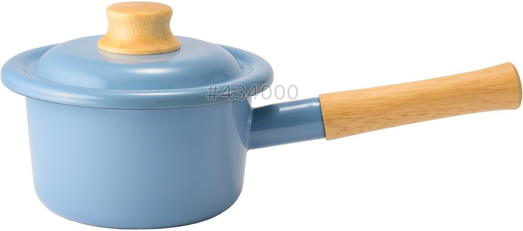Fuji Hollow Cotton plus Milk Pan, 5.5 Inches (14 Cm), Ash Blue CTP-14M.AB image number 3