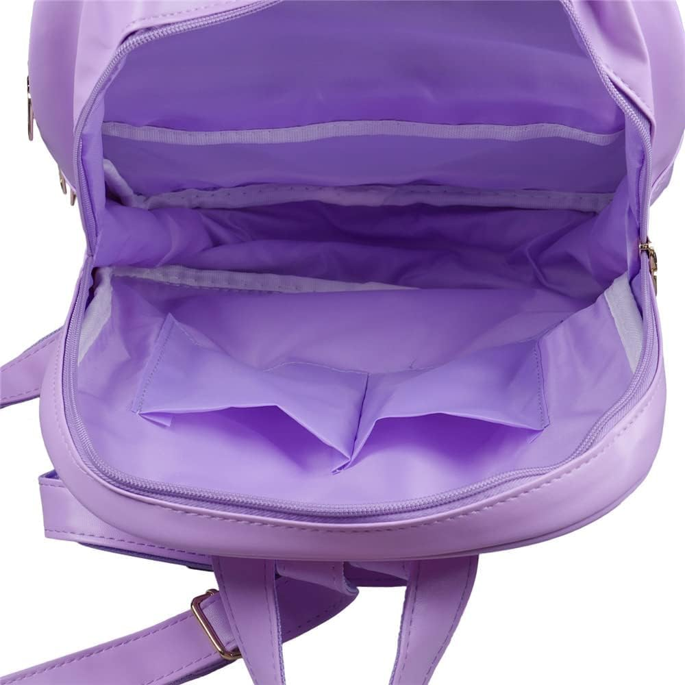 Ita Bag Clear Backpack Transparent Window Candy PU Leather Backpack Kawaii Pins for Anime Lolita Bag DIY Cosplay image number 1