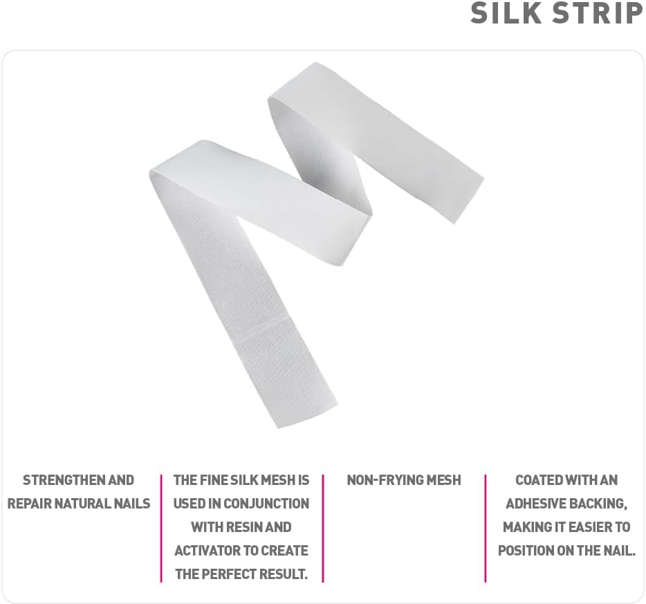 The Edge Silk Nail Strip 18" - Strengthen & Repairs Natural Nails