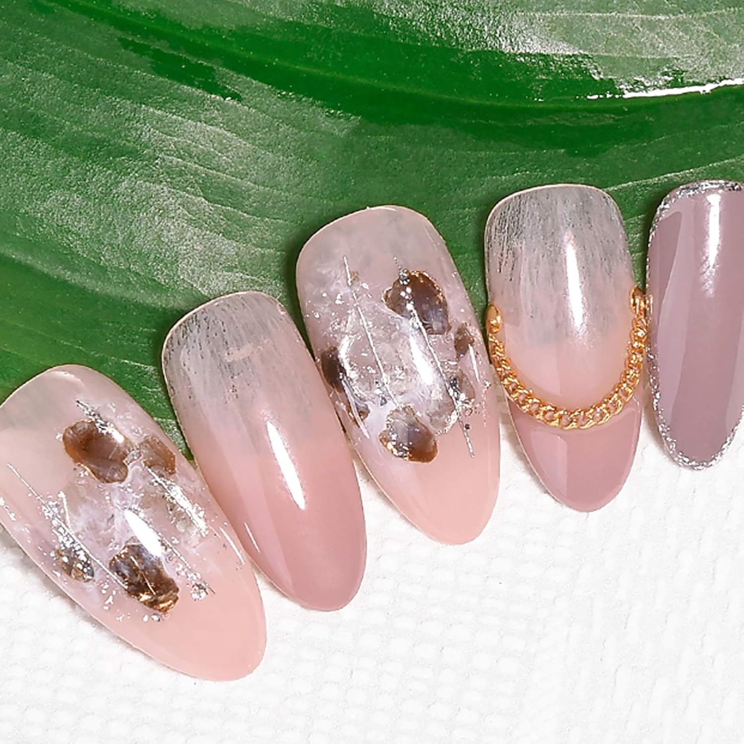 1 Set Transparent Mica Flakes Nail Accessories Nail Sequins Beauty Sequins image number 5