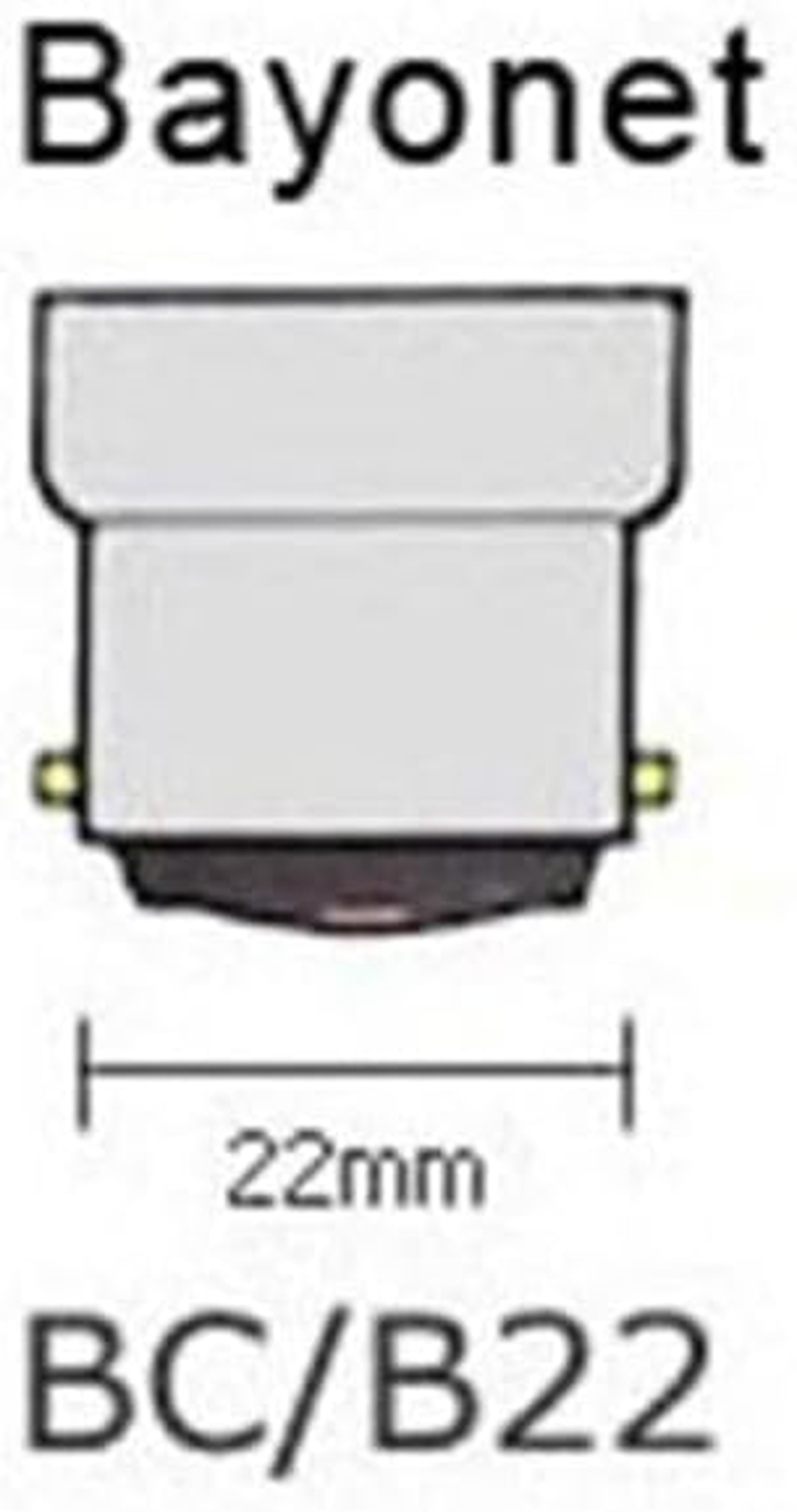 20 X Coloured Fairground Bayonet Party Light Globes Bulbs Lamps 18W 240V B22