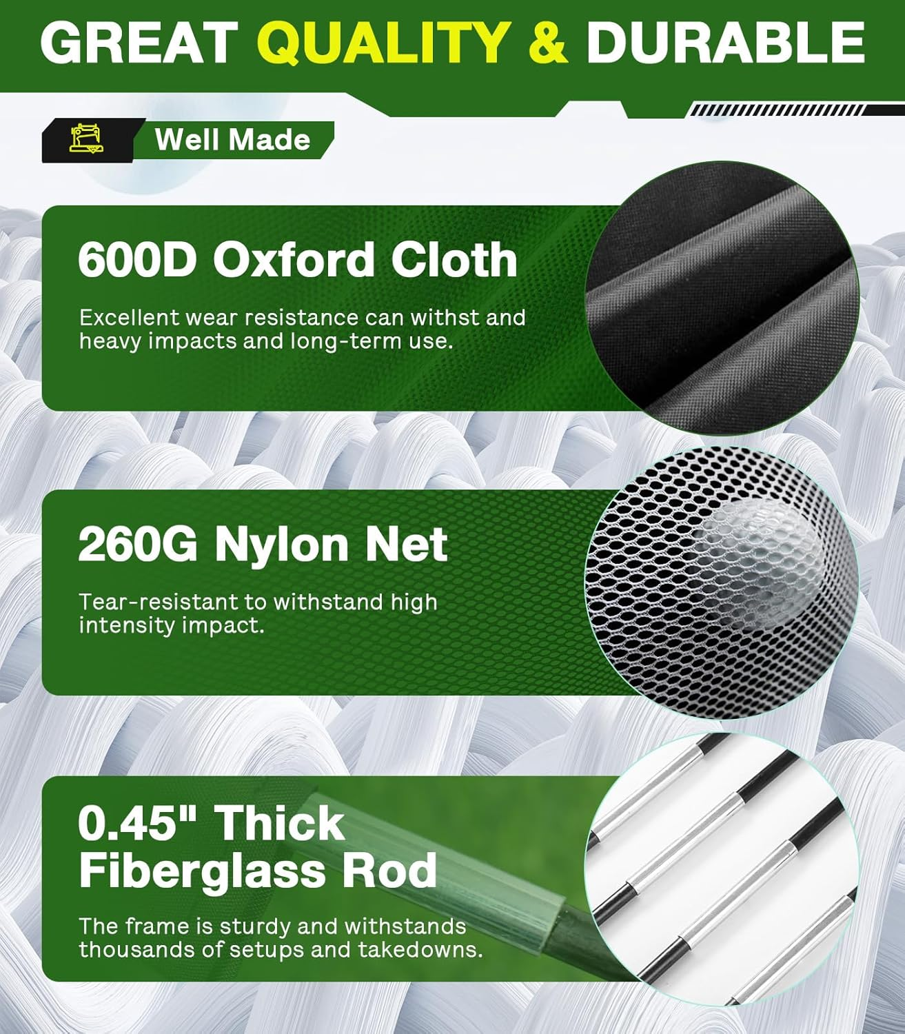 Golf Practice Net 10X7Ft with Foldable Tri-Turf Mat, All in 1 Hitting Net with Scoreboard & Target, Chipping Training for Backyard Driving, Christmas Ideal Gifts for Men image number 2