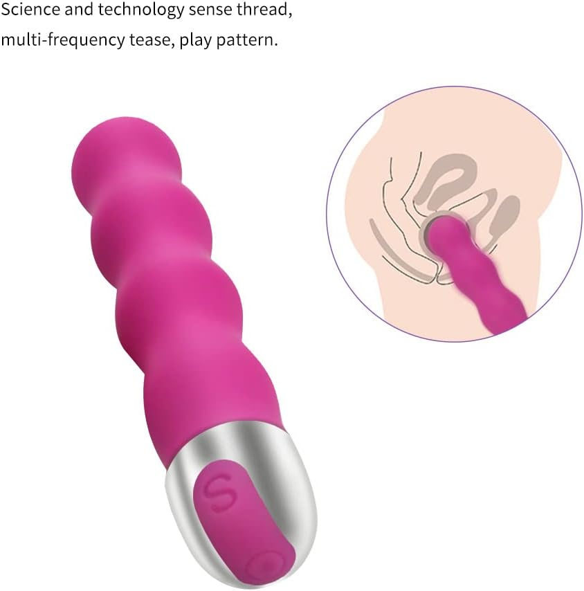 Handheld Portable Quiet 10 Speeds Personal Bullet Massage Rod Powerful Mini Stick Portable Silicone Massage Ball for Women Pleasure, Electric Strong Shock Bullet Setting for Relax, C image number 4