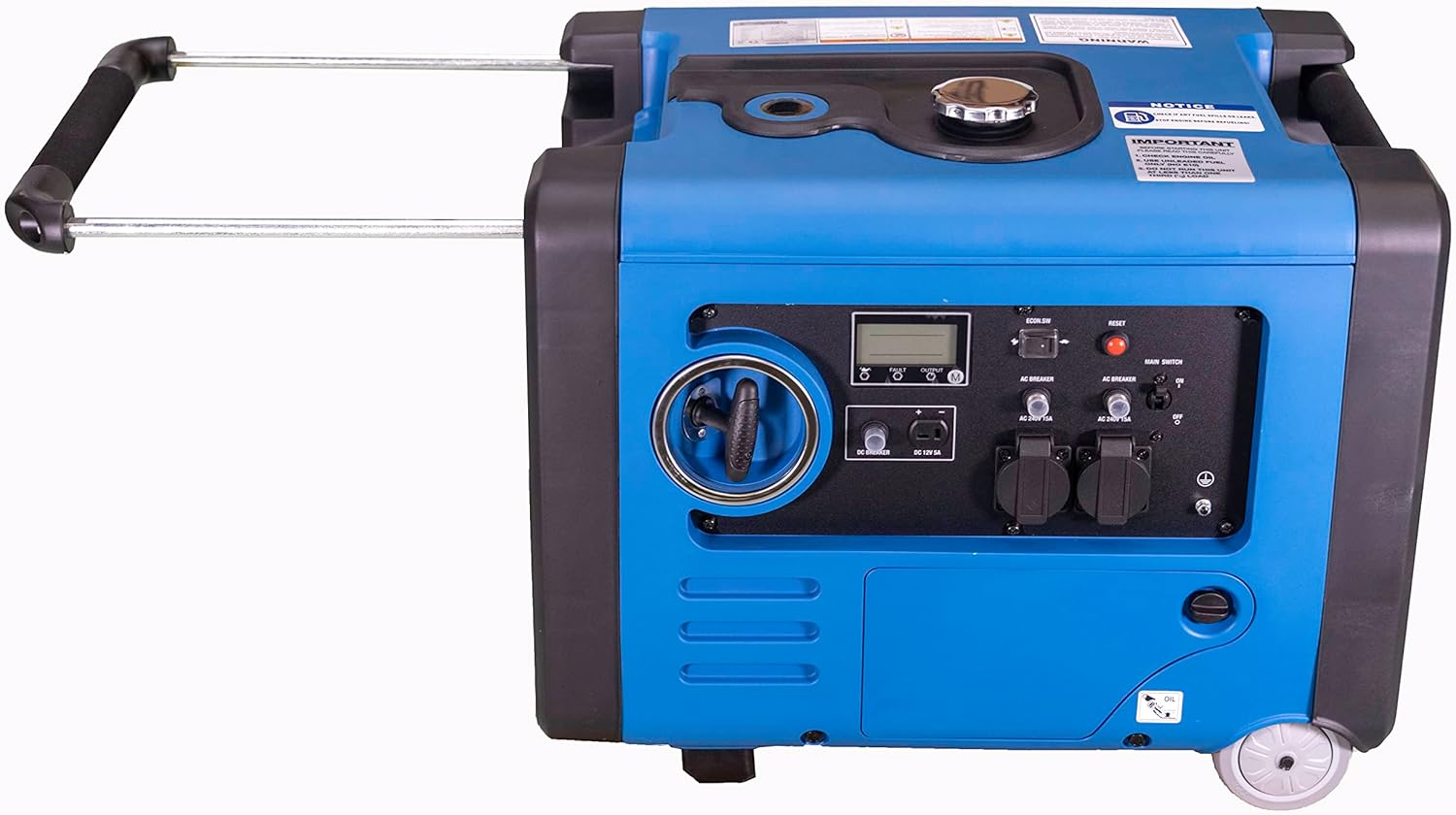 Hyundai Power 4000W Portable Petrol Inverter Generator image number 5