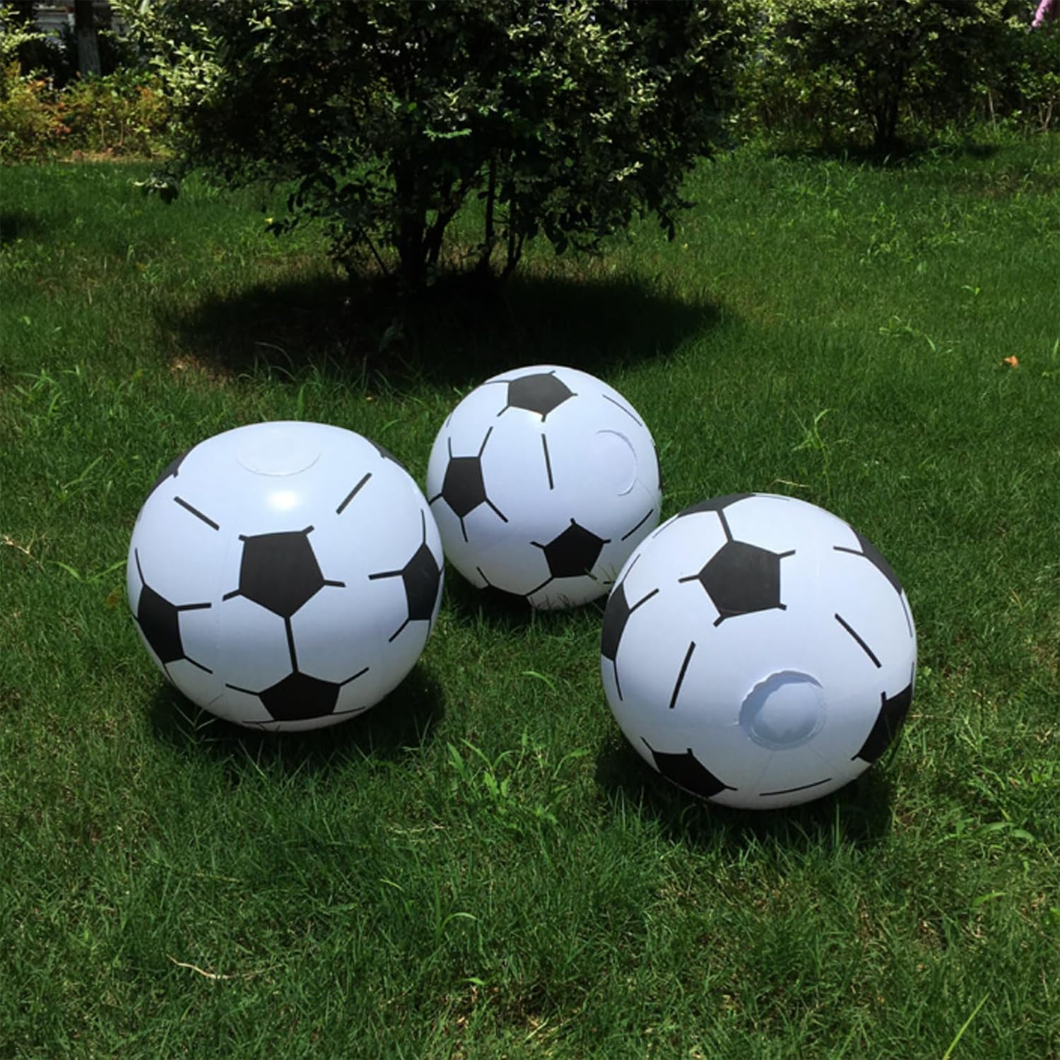 HSLPSM Pack of 2 Water Balls, Inflatable Beach Ball, Inflatable Beach Ball, Children'S Water Inflatable, Inflatable Large Football, Swimming Ball Toy, Beach Ball (Greenish Red)