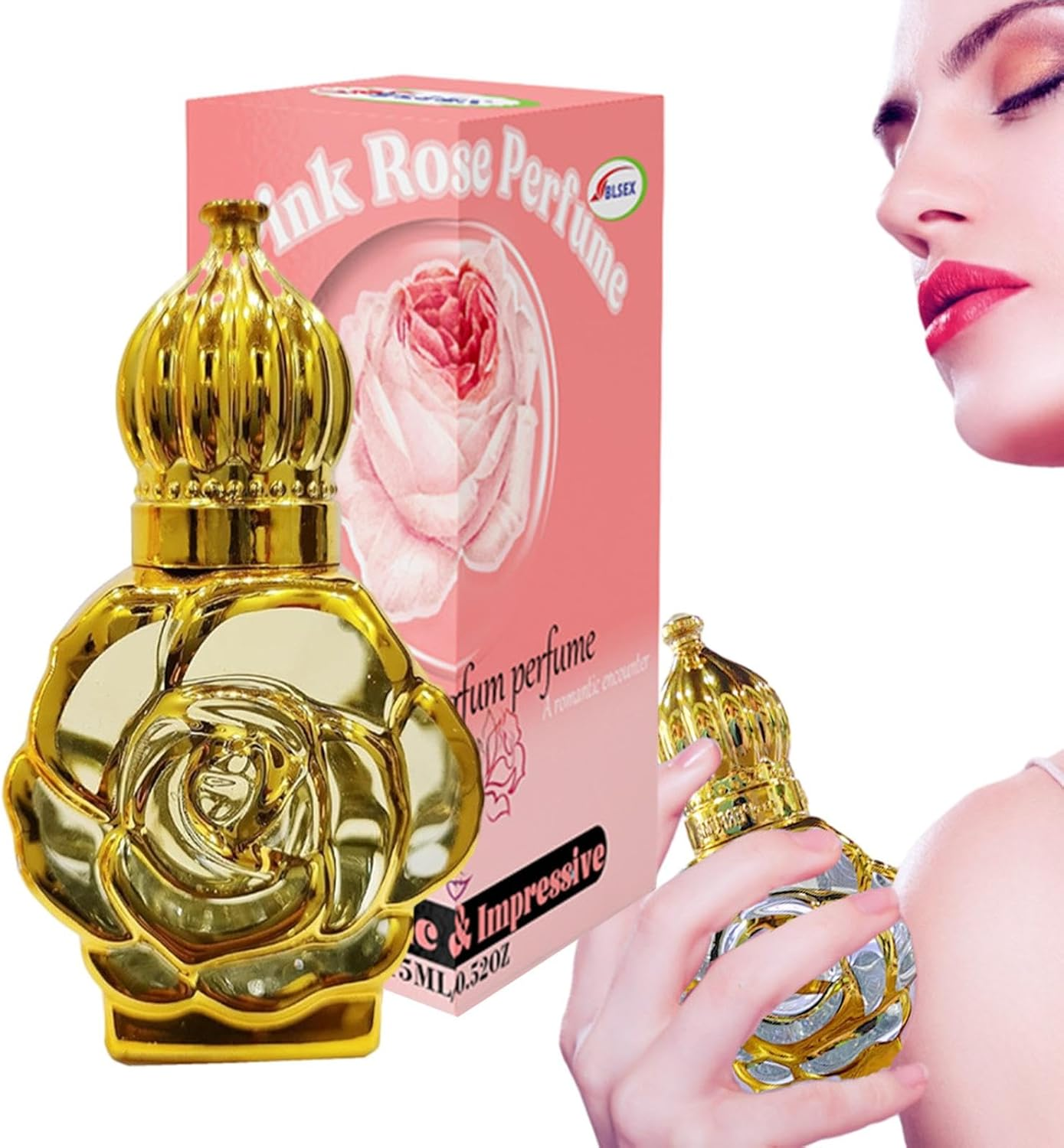 Arabic Perfume Oil - Floral Notes Perfume, Special Clothing Fragrance with Floral Notes | Versatile 15Ml Elegant Concentrated Oil, Seductive Arabian Elegant Scent Birthday Gfts for Girls Women image number 2