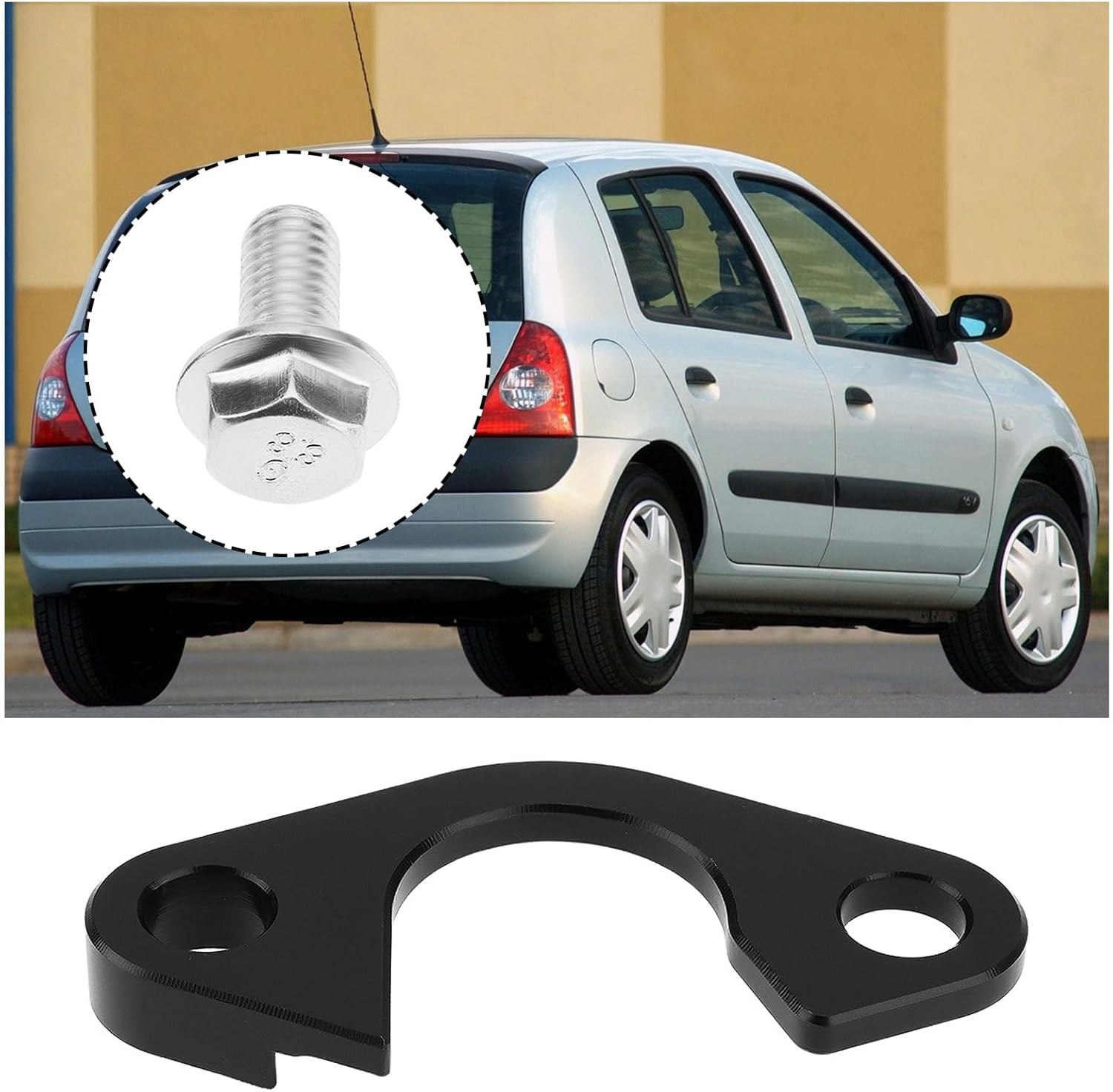 Billet Oil Pump Pickup Tube Girdle Brace Hold down with Srews Compatible with GEN III IV LS LS1 LS2 LS3