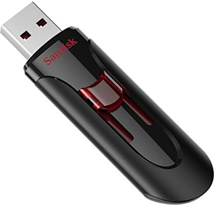 Sandisk Cruzer Glide 3.0 USB Flash Drive 128GB, 128GB, Sdcz600-128G-G35,Black