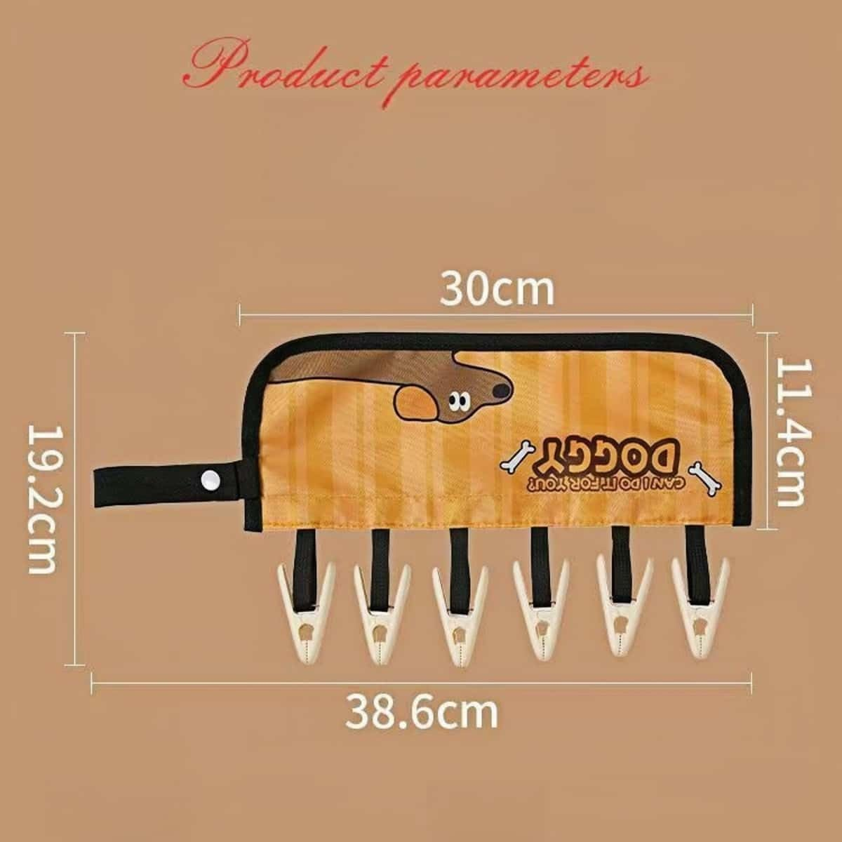 ARREBOL 2 Pack Travel Colourful Clothes Pegs, Portable Folding Clothes Drying Hanging Clips for Laundry, Towel, Underwear & Swimsuits image number 2