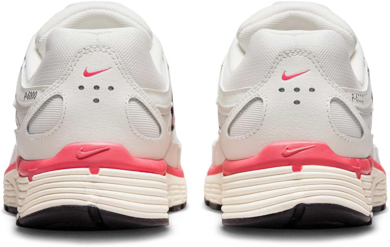 Nike P-6000 Shoes (HJ7361-133, Sail/Black/Guava Ice/Aster Pink) image number 6