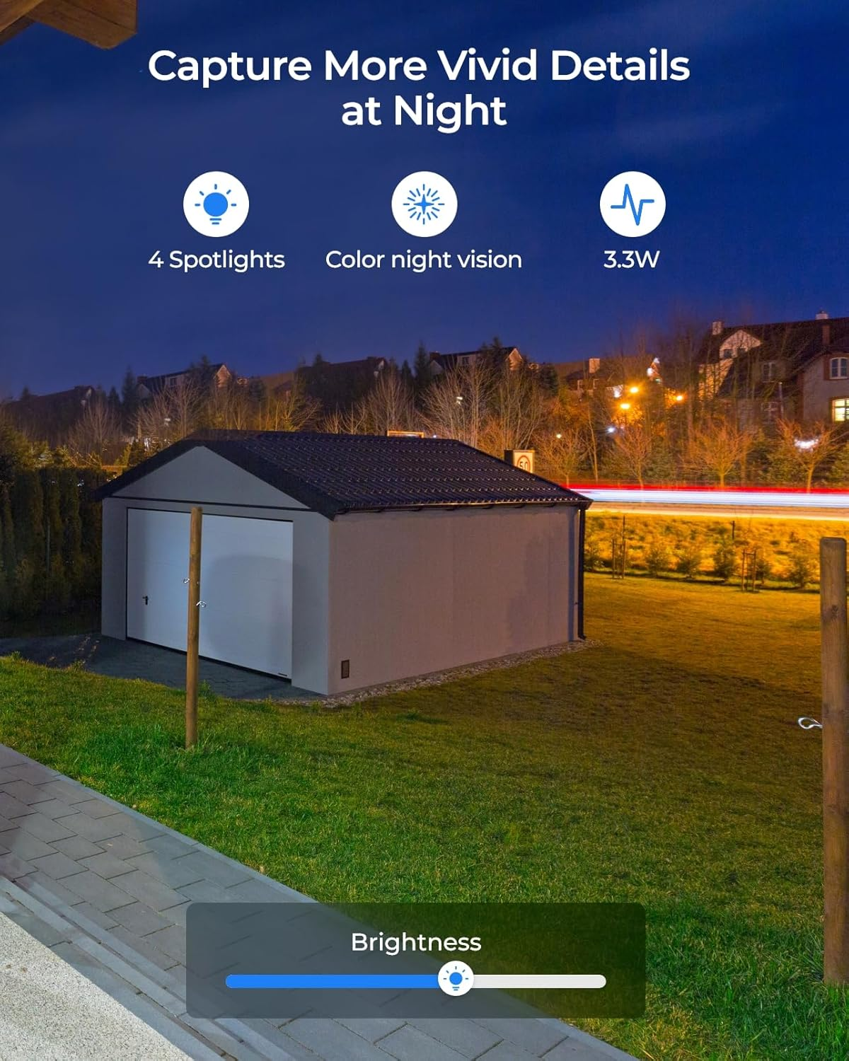 REOLINK 4K Outdoor Security Camera, PTZ Cam for Home Surveillance, Wi-Fi 6 New Technology, Motion Tracking Person/Vehicle/Pet Detection, 3X Optical Zoom Spotlight, Local Storage, E1 Out Door Pro image number 5