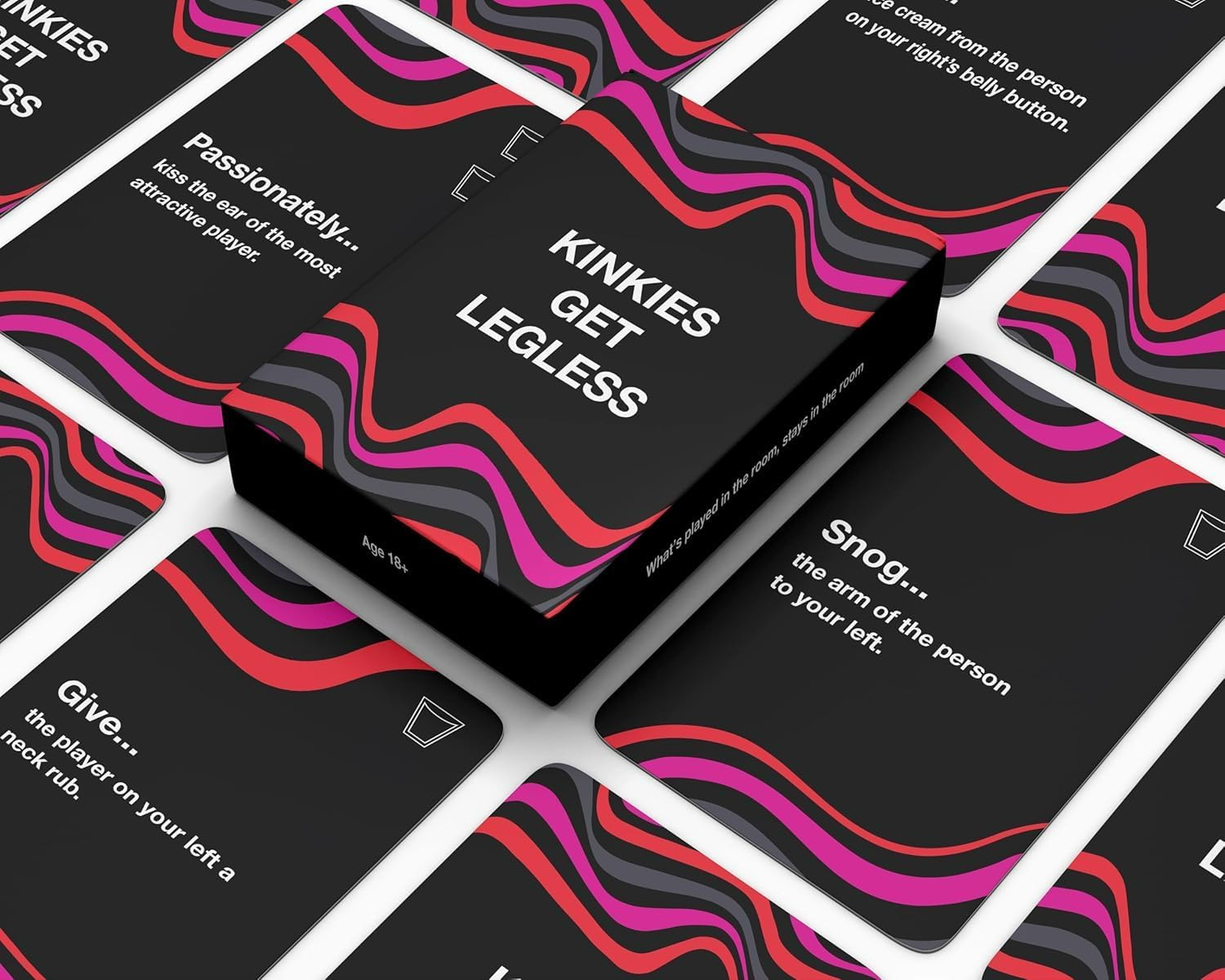 Kinkies Get Legless Drinking Card Games- What&rsquo;S Played in the Room Stays in the Room Drink or Dare Game- Fun, Brutal Drinking Games for Adults Party, Hen & Stag or Any Other Parties image number 1