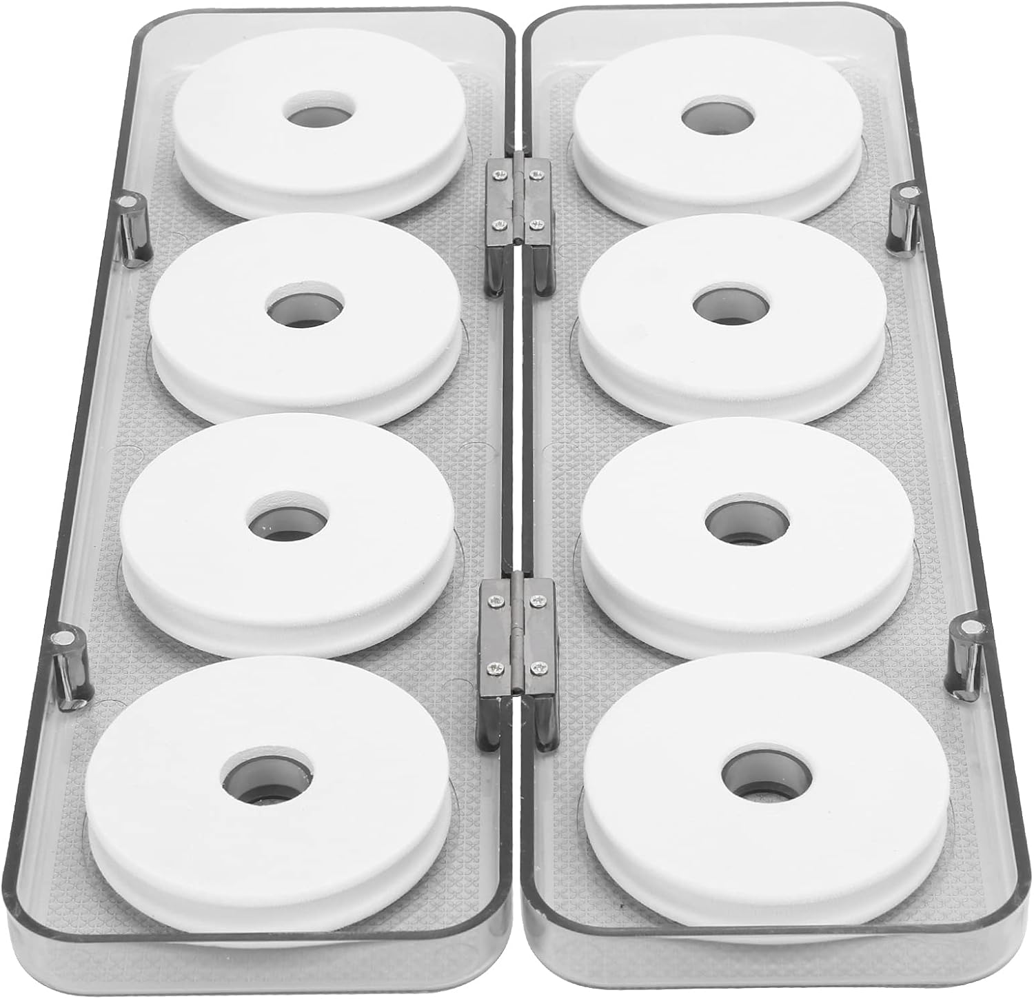 Foam Fishing Line Keeper, EVA Holder 8Pcs Fishing Line Storage Fishing Line Spool Organizer Accessories Plastic Lure Rig for Outdoor Fishing. image number 2