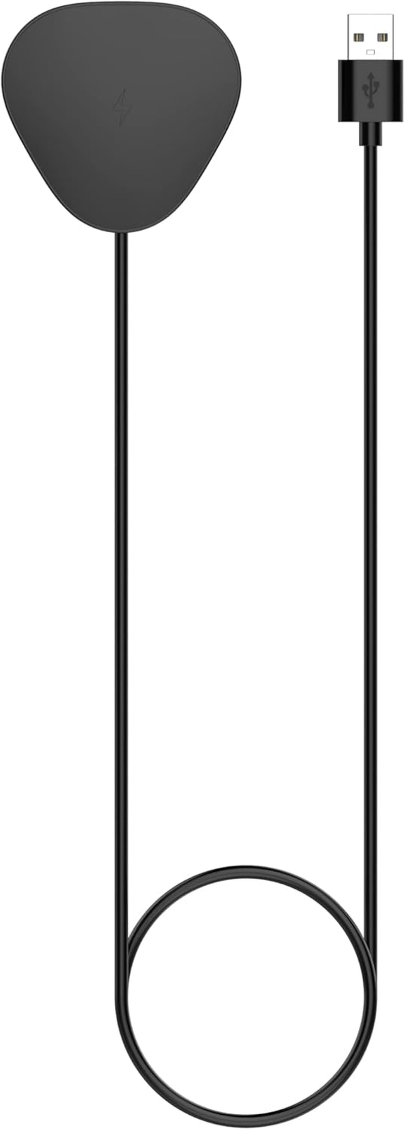 Sonos Roam Charger Compatible for Roam SL - Charging Stand, Dock Station Cradle Holder with 1.5M USB Cable for Wireless Charging (Black)