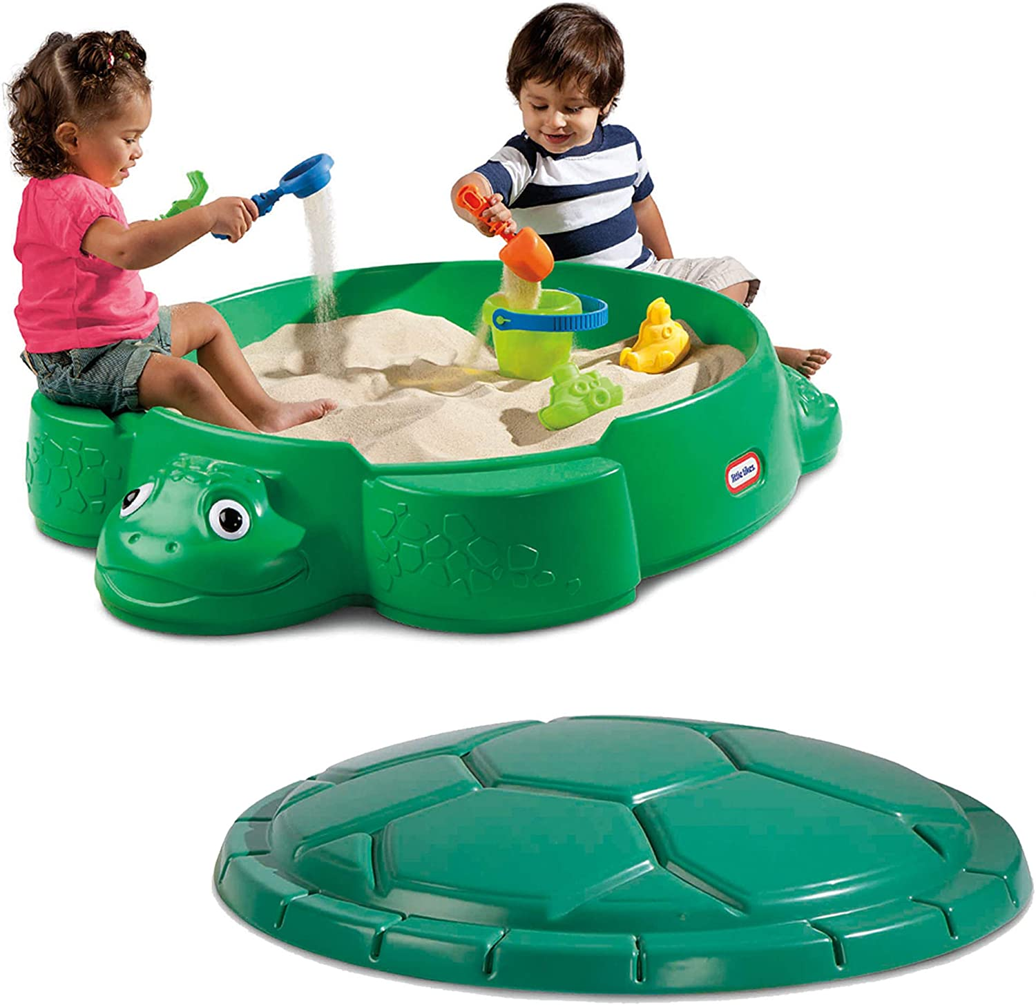 Little Tikes Turtle Sandbox, Mixed - 38.75 L X 43.25 W X 12.00 H Inches image number 3