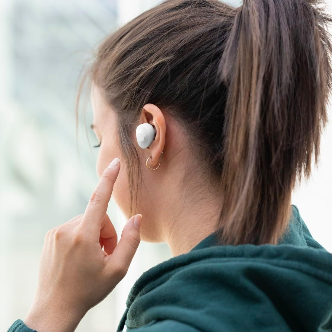 Hama Freedom Buddy True Wireless In-Ear Bass Boost Bluetooth Headphones - White