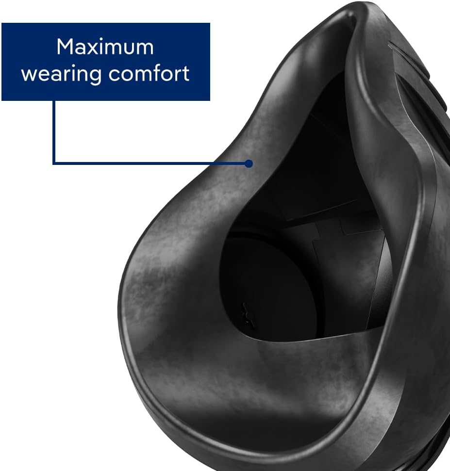 Dr&auml;ger X-Plore&reg; 3500 Half Mask Respirator Set with 2 Reusable Pure P3 Filter Cartridges for Construction Work and DIY, AS/NZS Certified, Size M image number 3