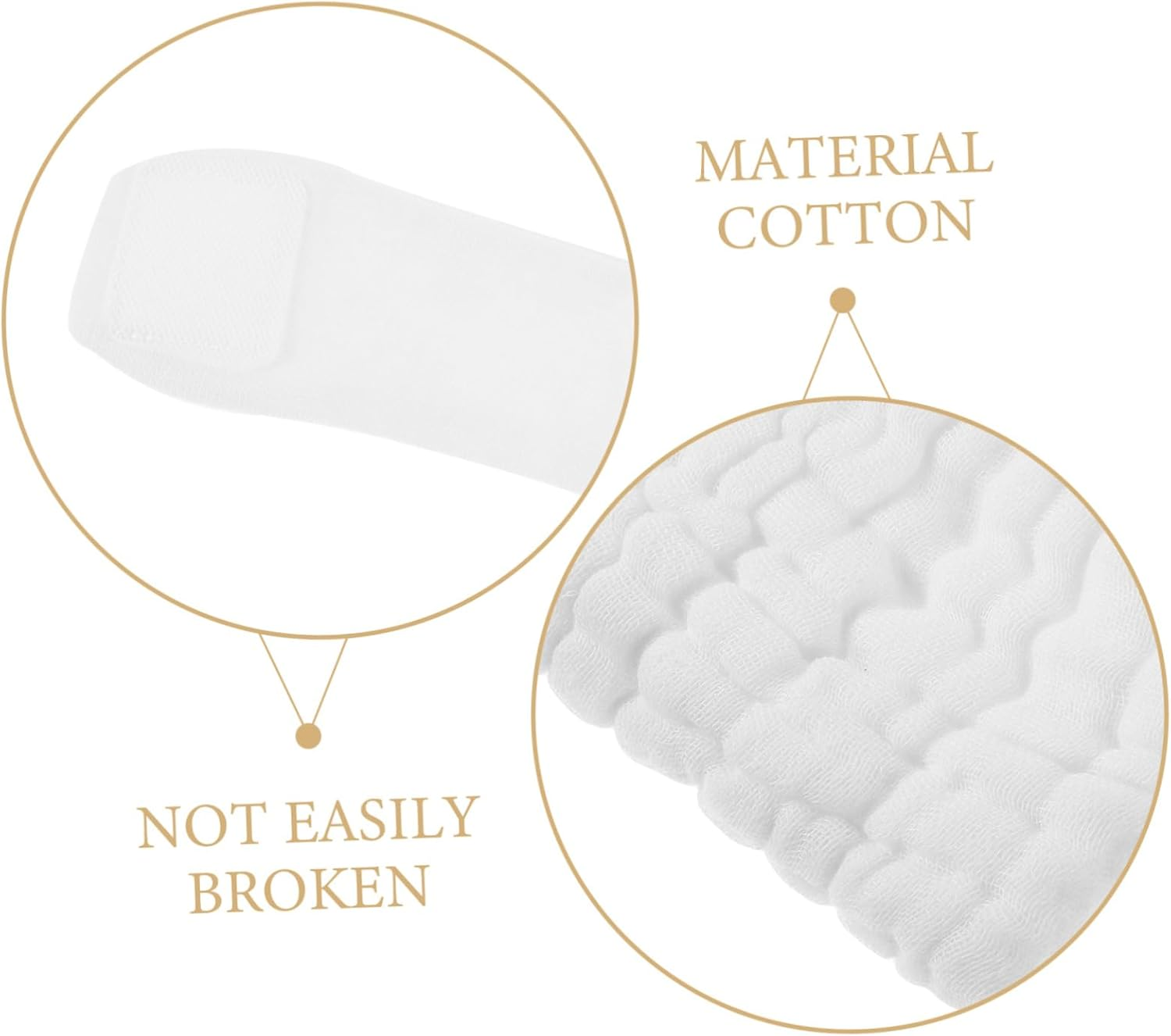 3Pcs Newborn Cotton Diaper Pants Washable Reusable Cloth Diapers for Girls Boys Newborn image number 3