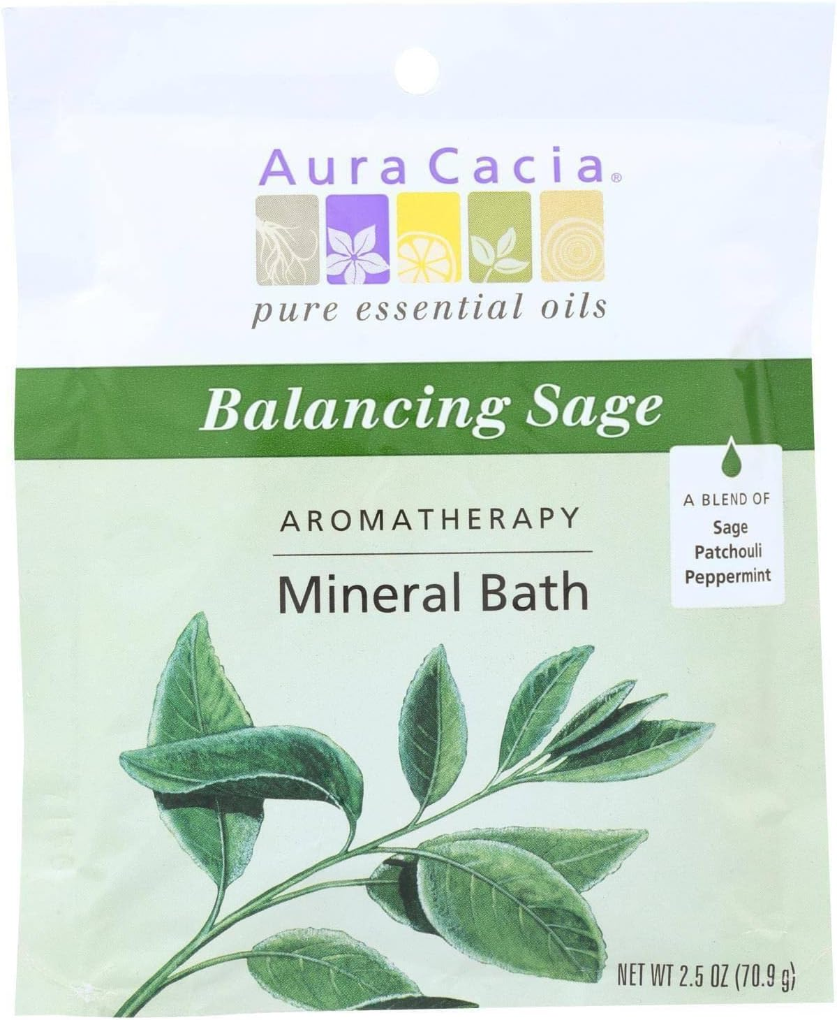 Aura Cacia Mineral Bath, Comforting Geranium, 2.5 Ounce image number 3