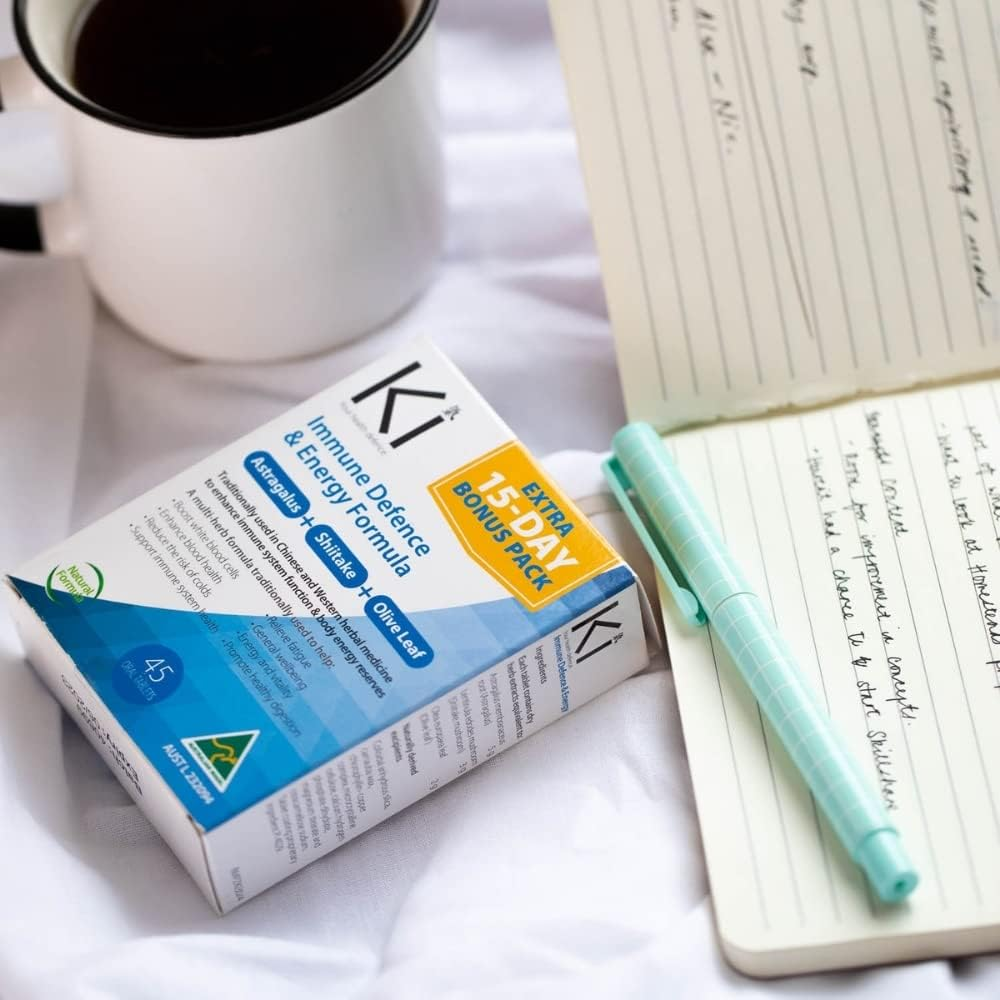 Ki Immune Defence & Energy Formula 60 Tablets + 15 Bonus Tablets image number 3