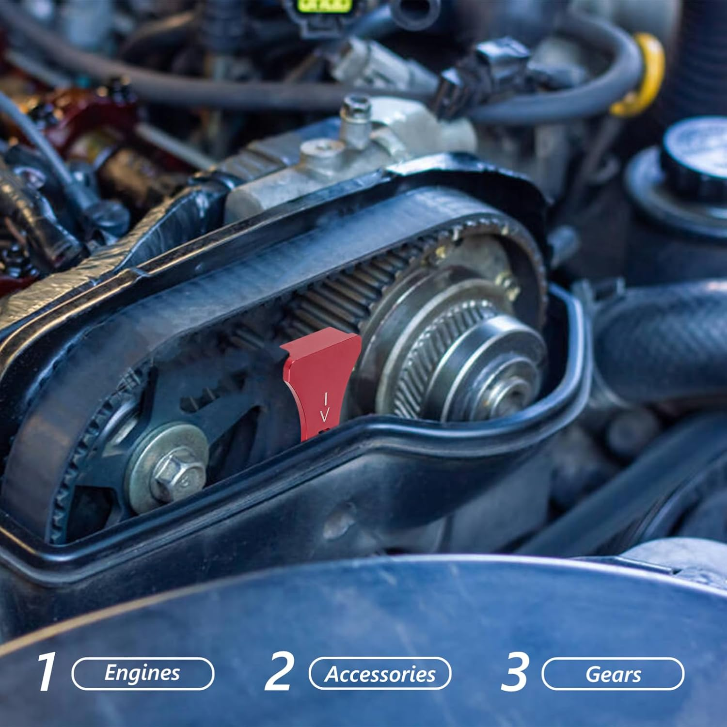 VINTORKY Automotive Cam Timing Belt Installation Tool Sydneytools Ratchet Spanner Custom Fitment Camshaft Holder for Car Engine image number 6