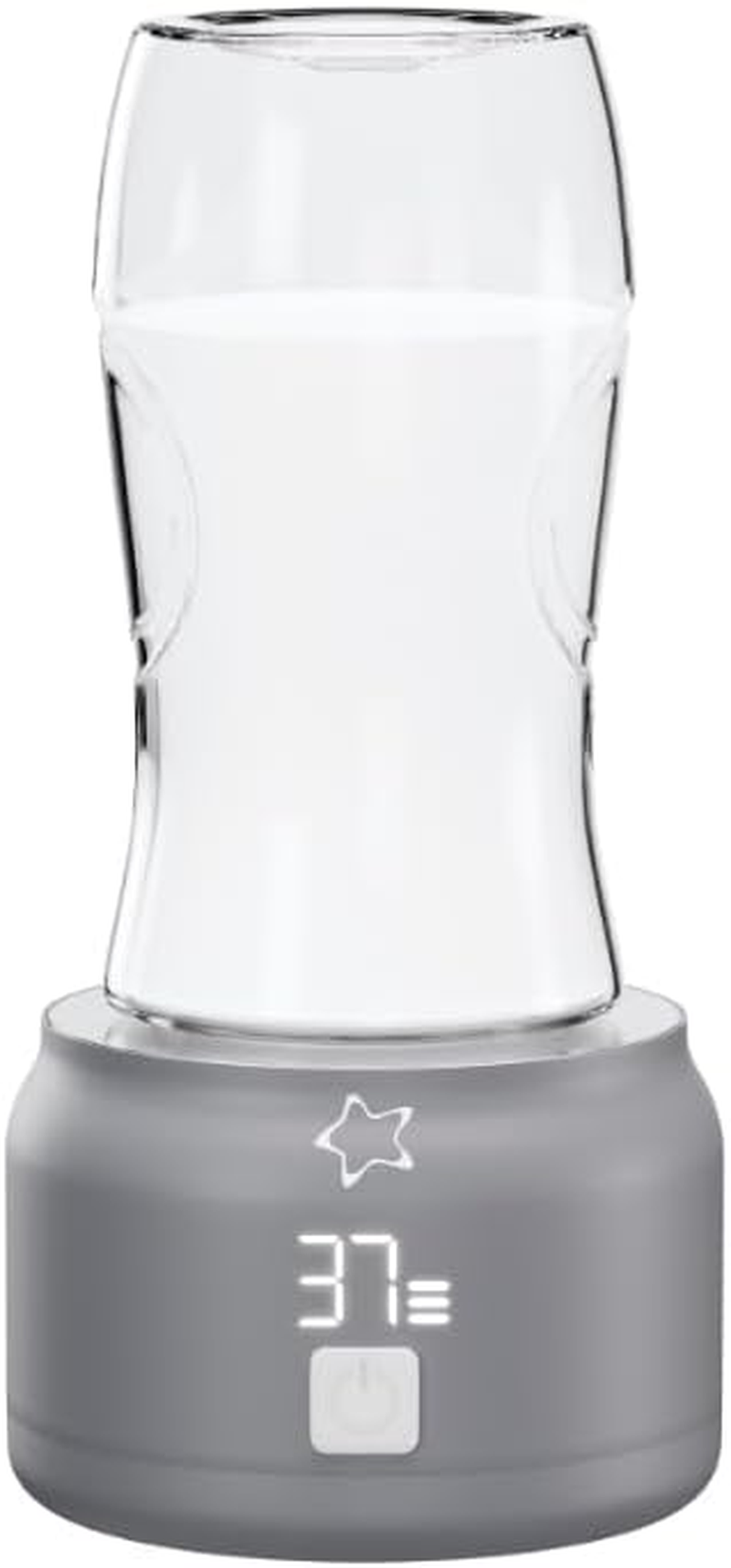 Cherub Baby Anywhere Universal Portable Wireless Cordless and Rechargeable Travel Baby Bottle Warmer with Temperature Display image number 4