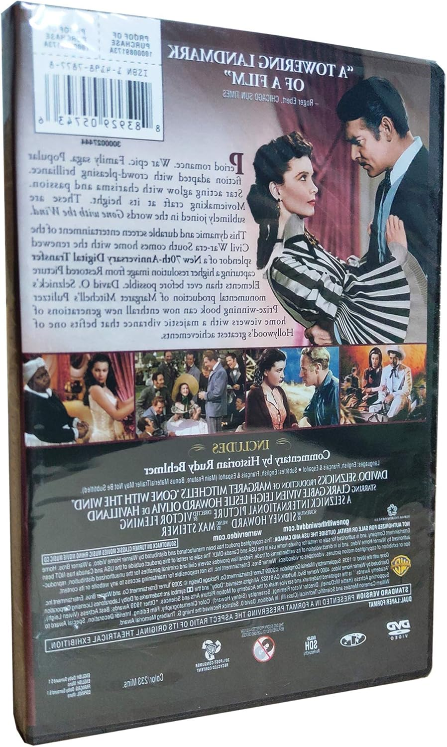 Gone with the Wind 70Th Aniversary DVD image number 1